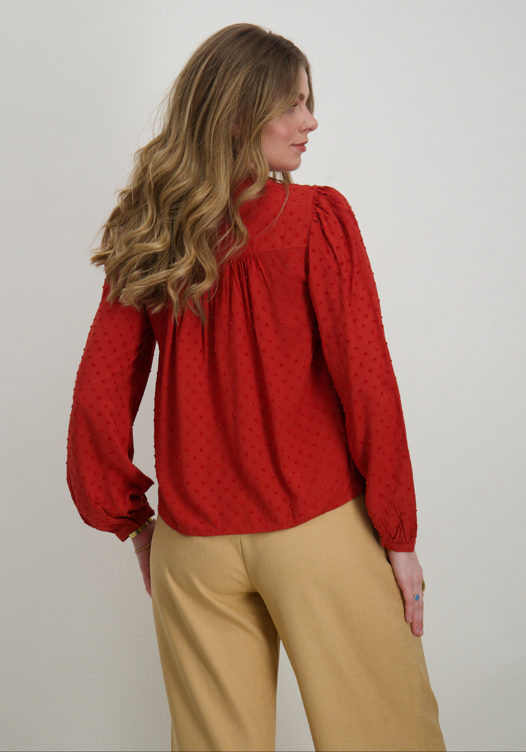 JDY Blouse Jade 15317255 Steenrood