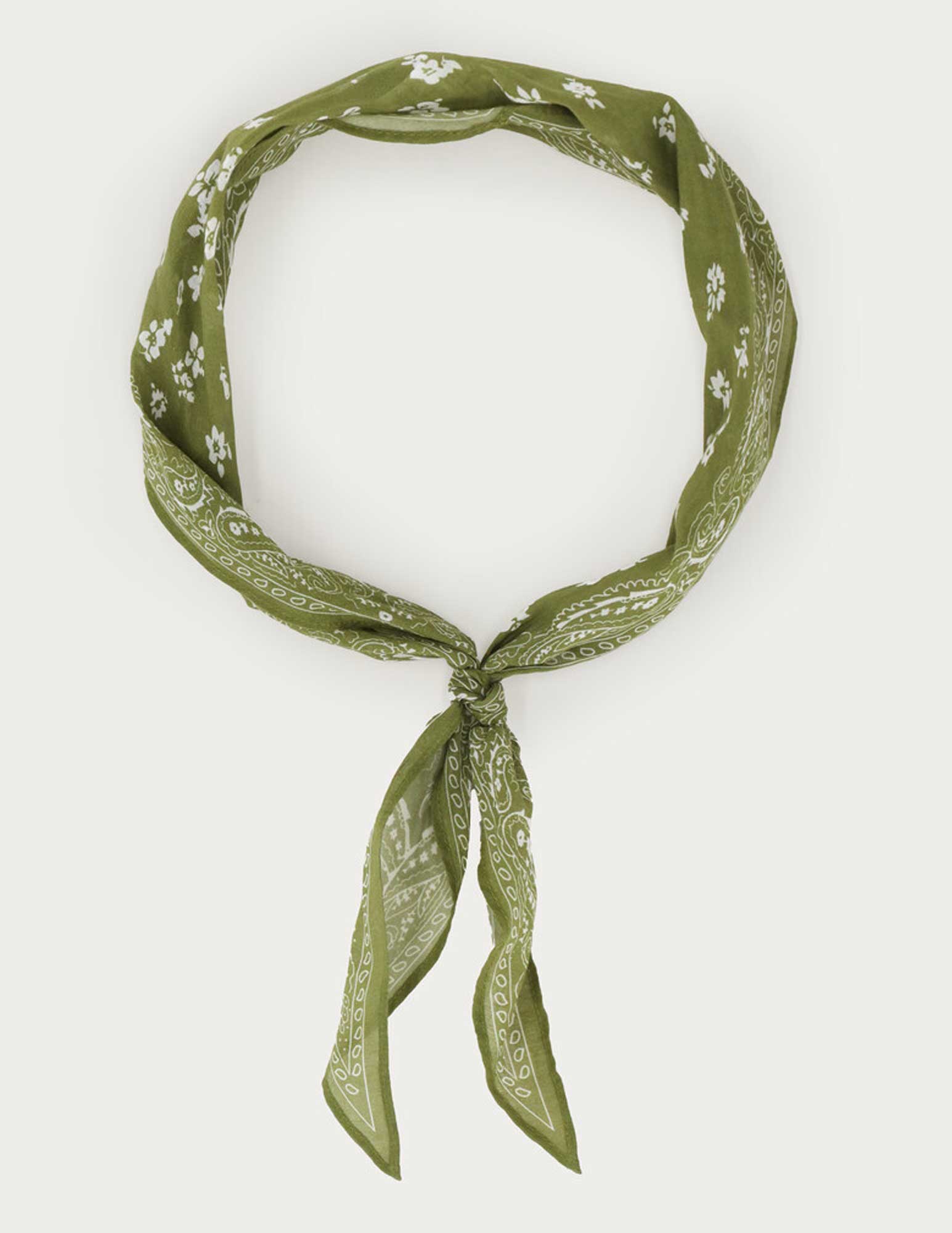 My Jewellery Sjaal paisley print MJ15992 Groen
