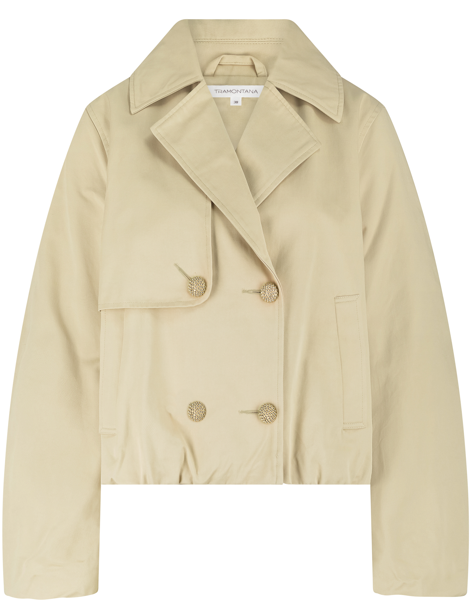 Tramontana Trenchcoat short C03-19-802 Beige