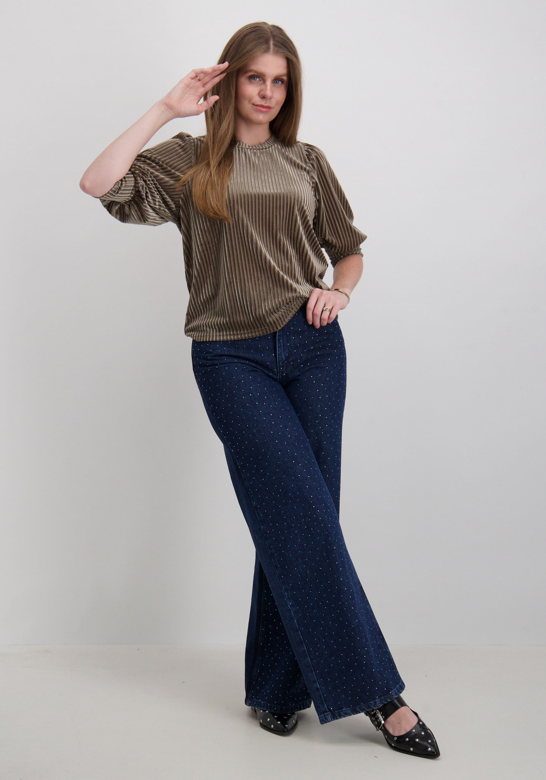 Kaffe Clothing Top Caca 10503887 Taupe