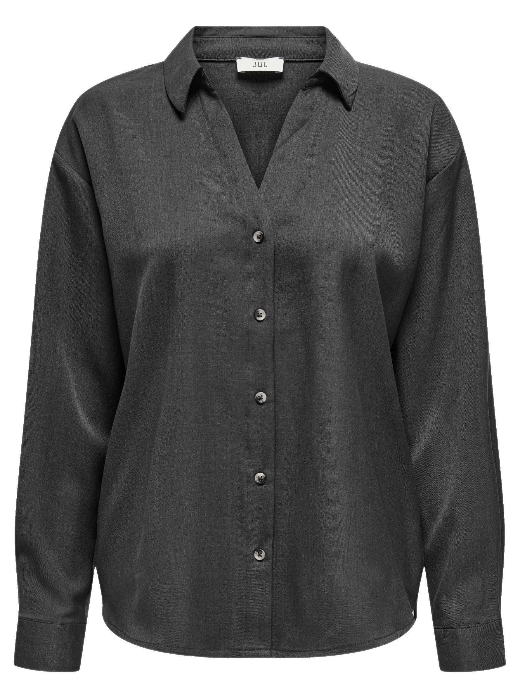 Jacqueline de jonge Blouse Nina 15343234 Donker Grijs