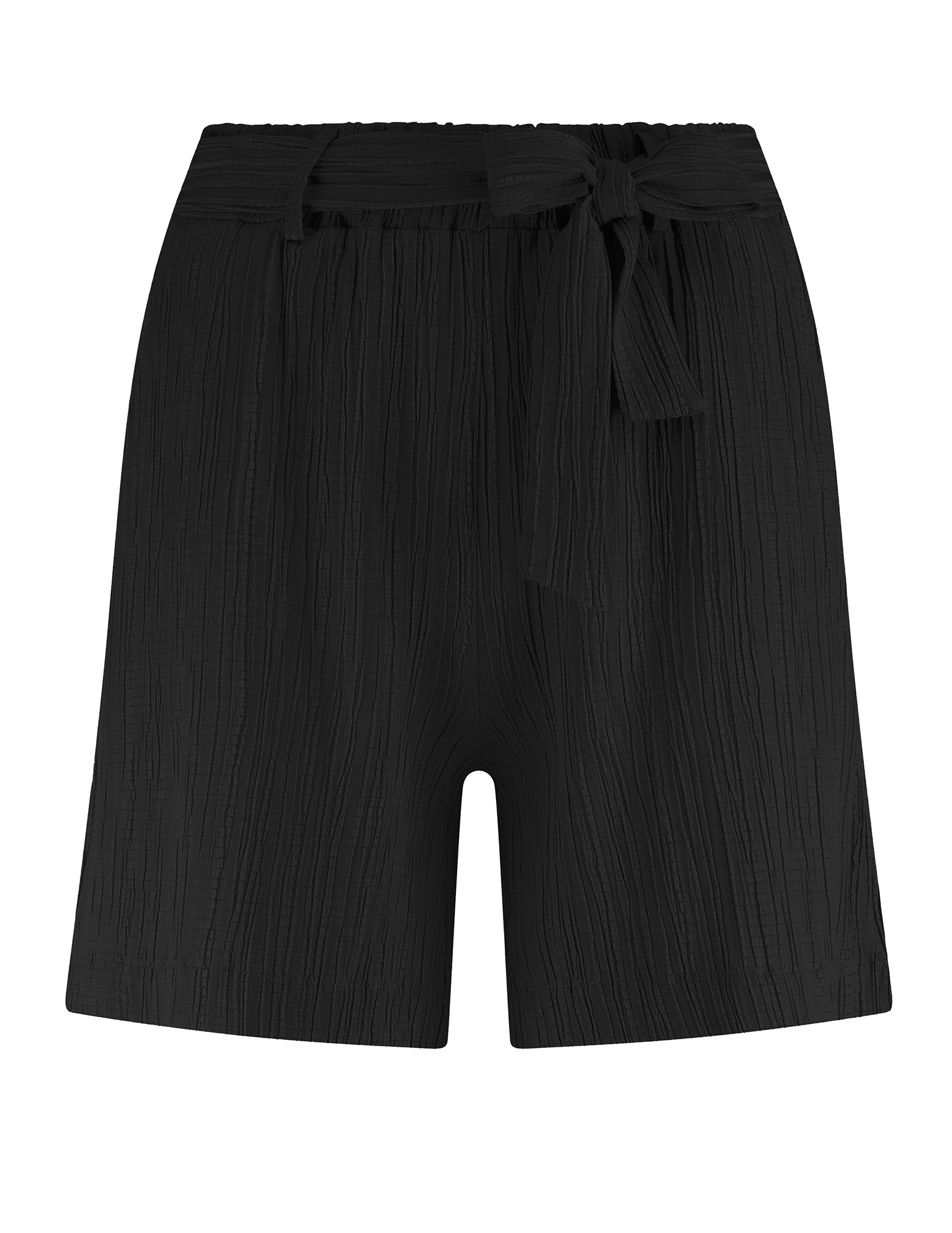 Tramontana Korte broek Crinkled S01-16-102 Zwart