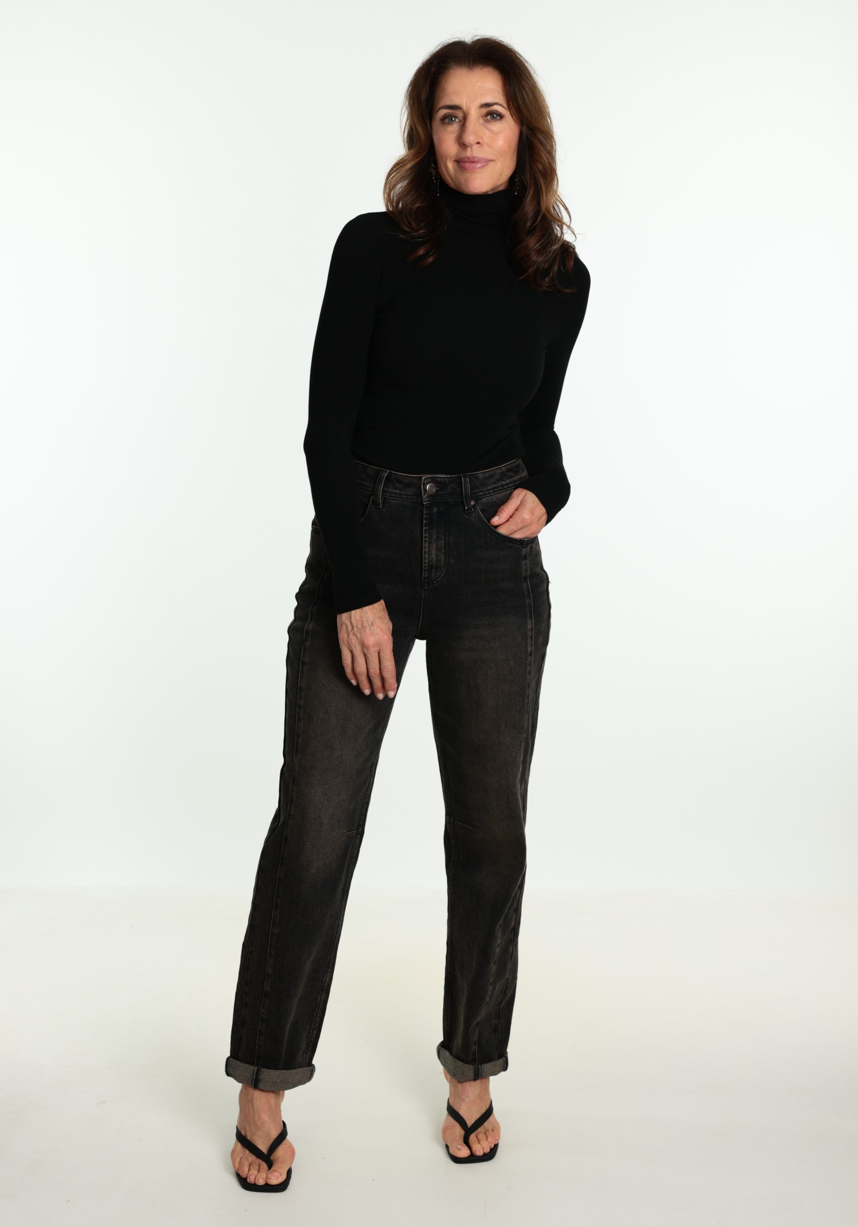 ONLY Top Glamour 15380914 Zwart
