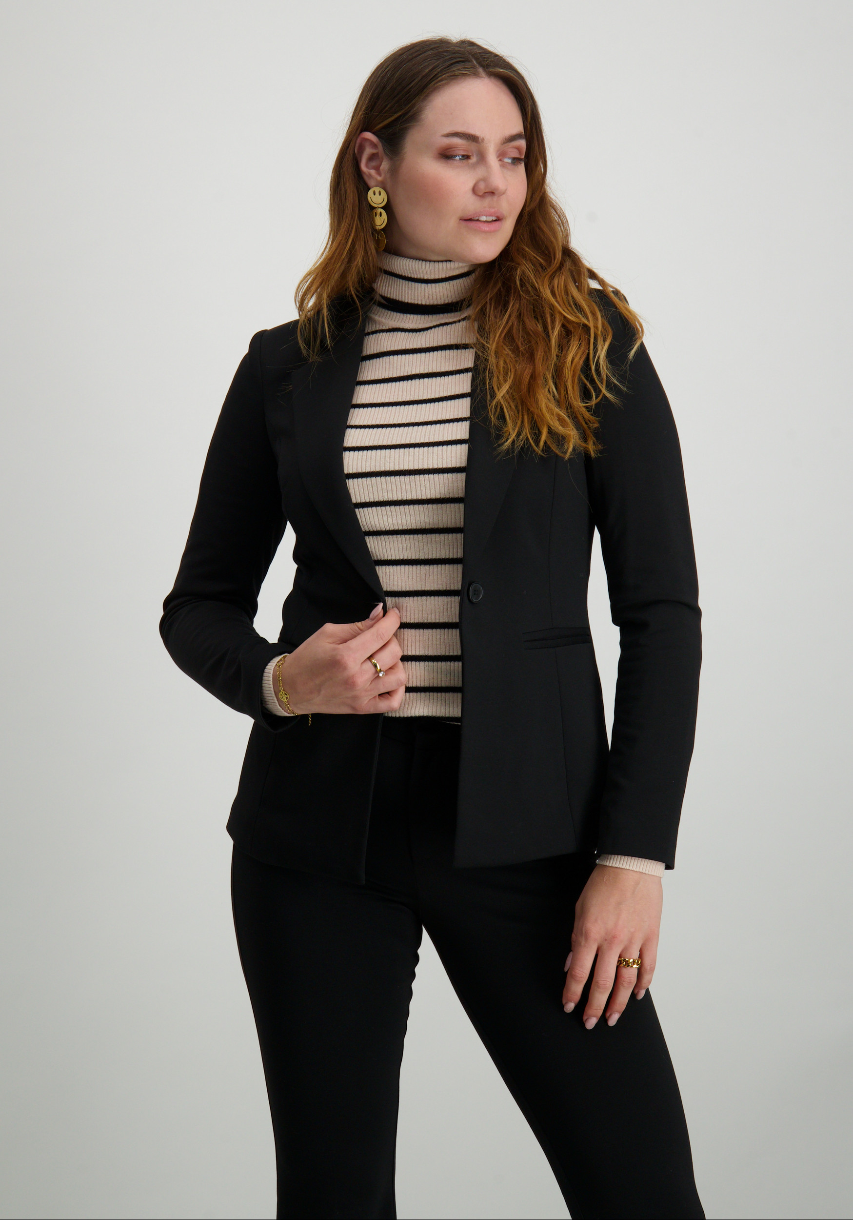 Only Blazer Peach 15298659 Zwart