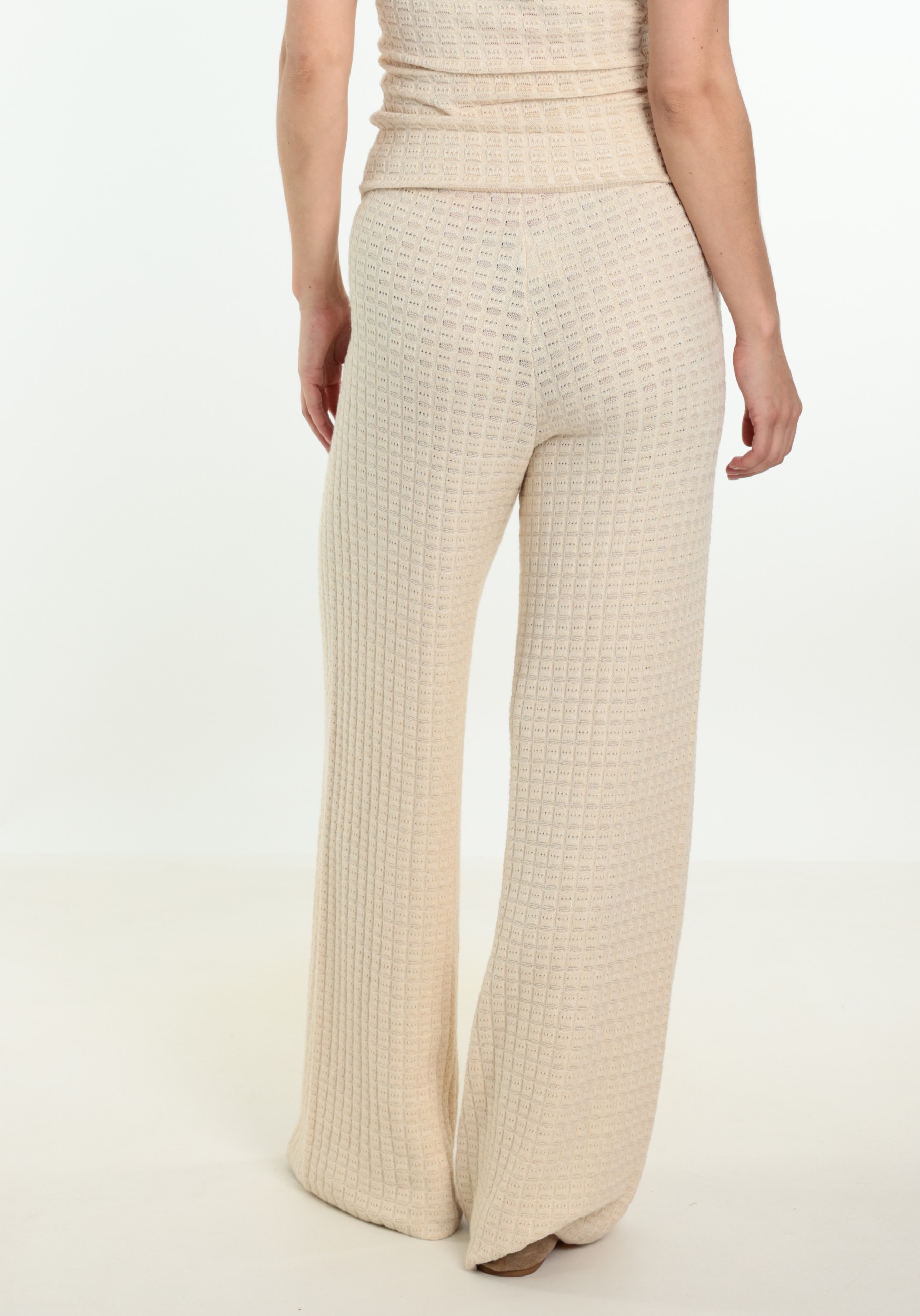 Studio Amaya broek Kensie Beige