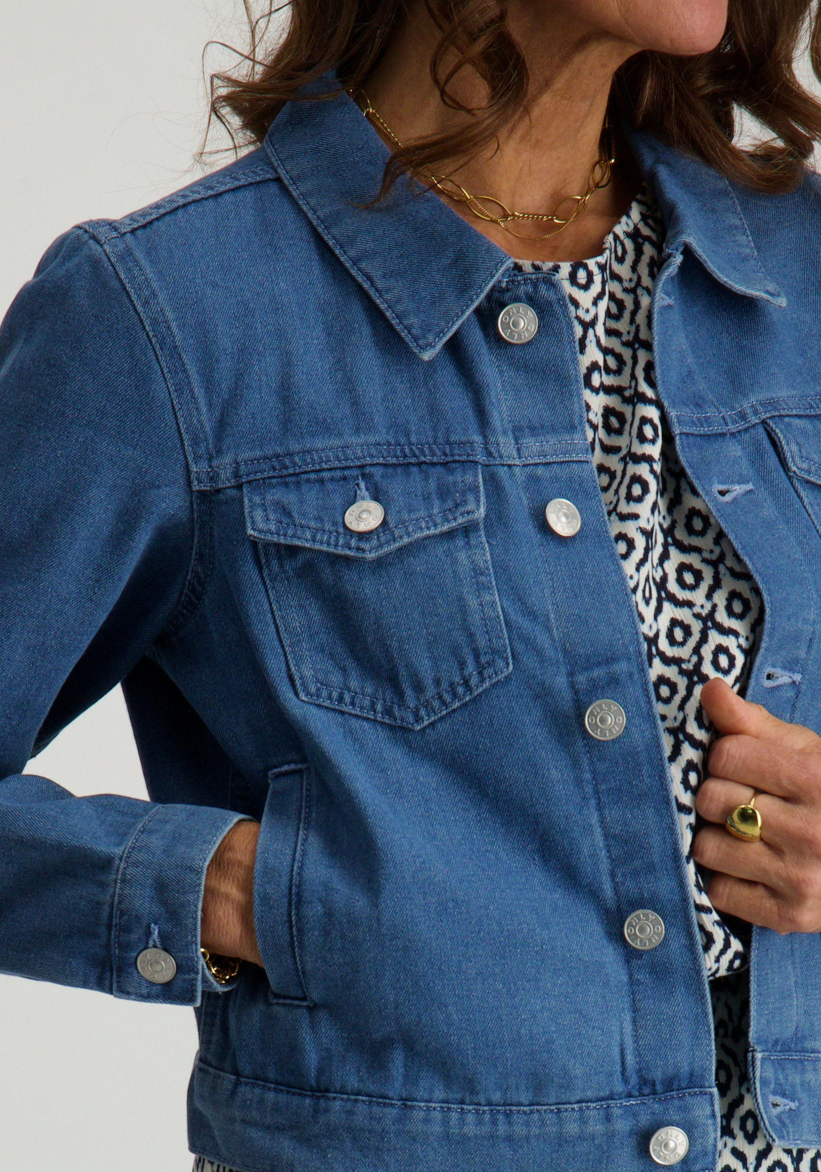 Only Spijkerjack Rilla 15354624 Jeans blauw