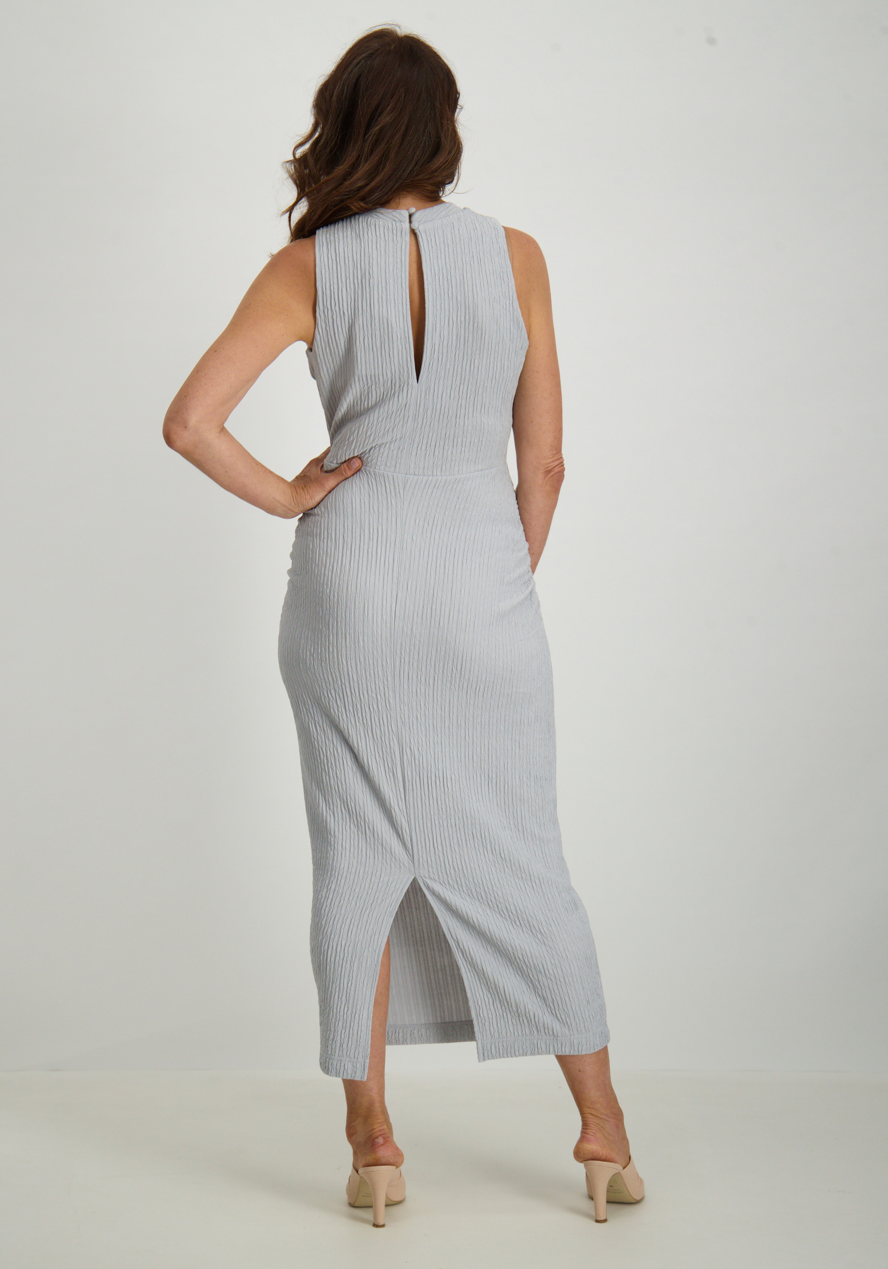 Aaiko BV Jurk ABBY PES 564 Zilver