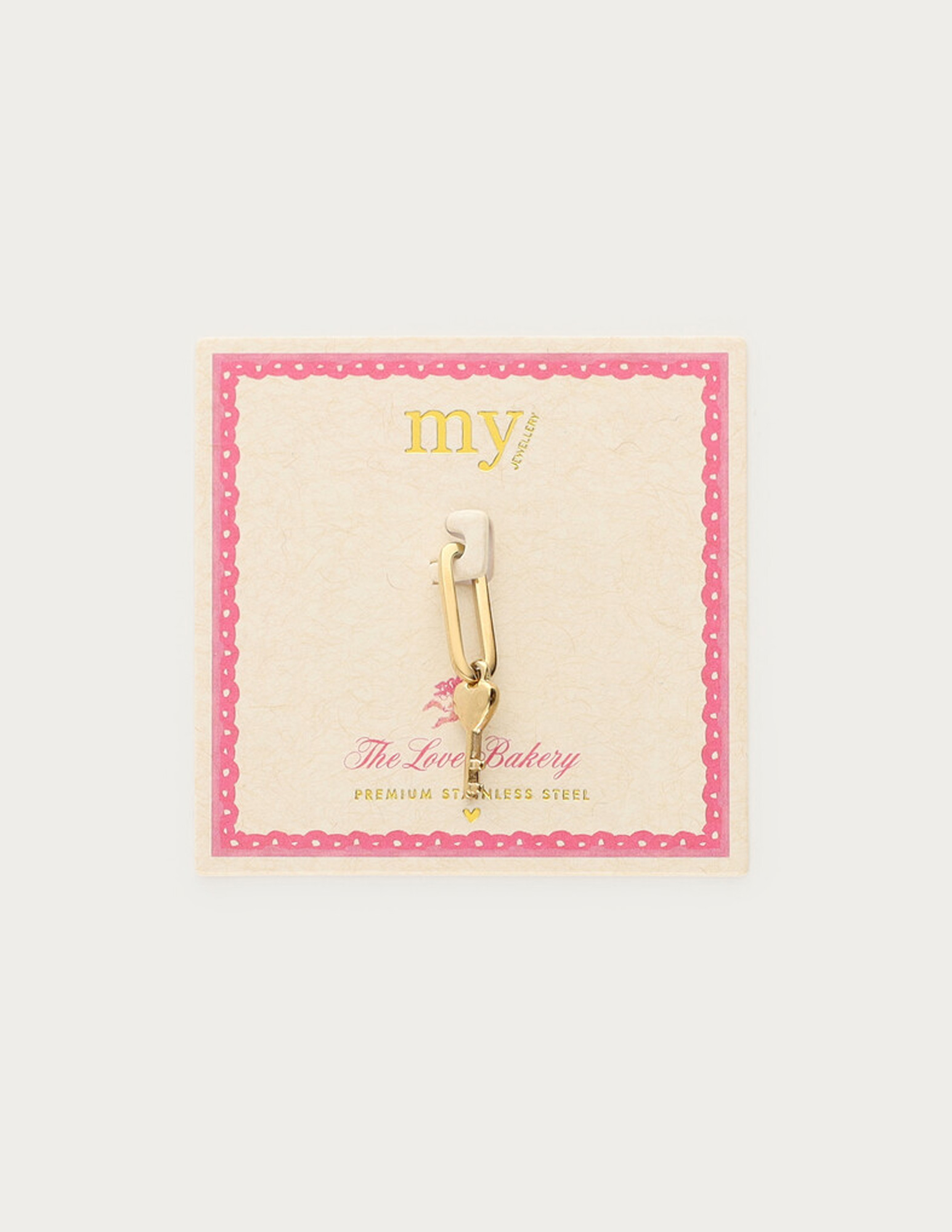 My Jewellery Love bedel sleutel MJ15328 Goud