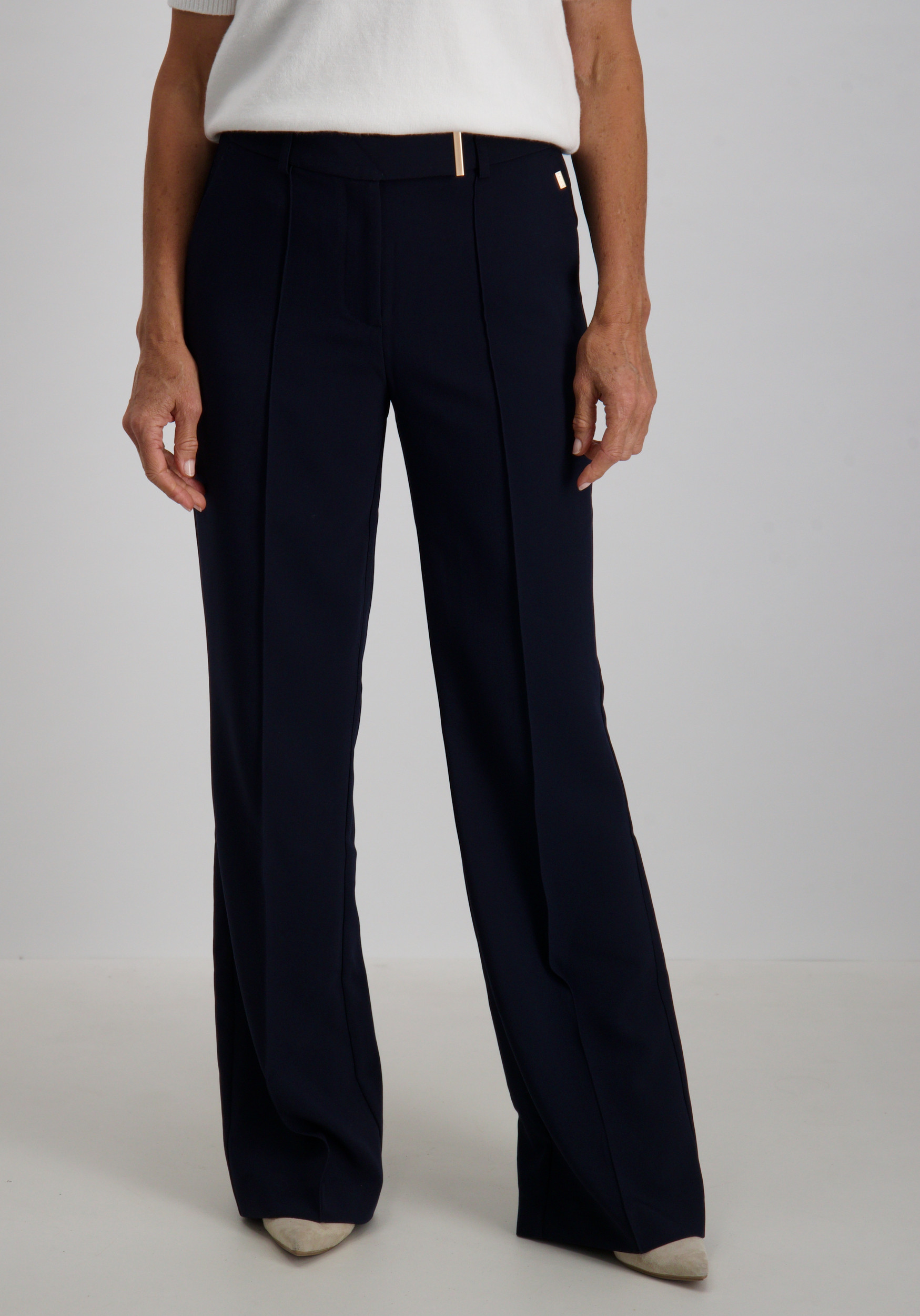 Aaiko BV Broek Chantalle CHANTALLE R PES 345 Donker blauw