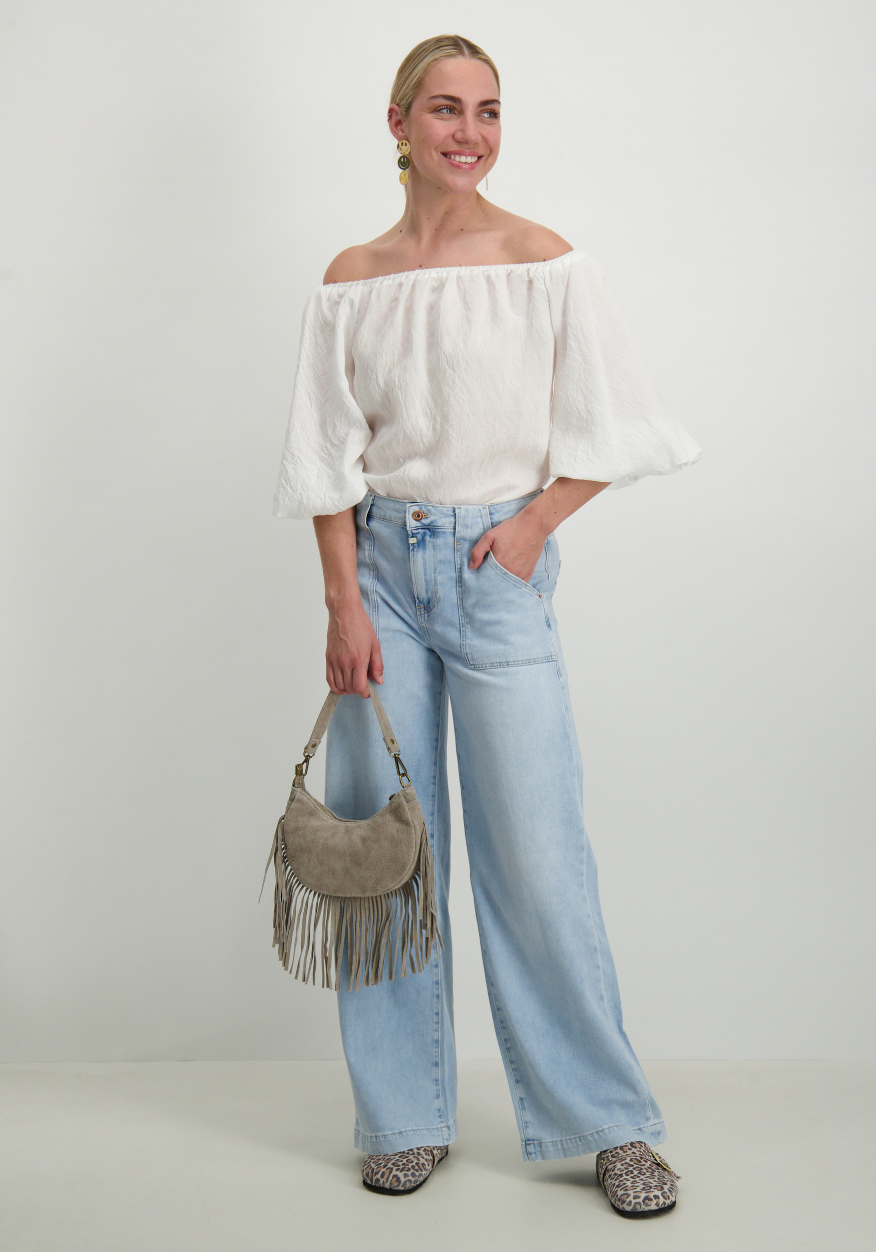 FREE|QUENT Blouse Dasia 206139 Wit