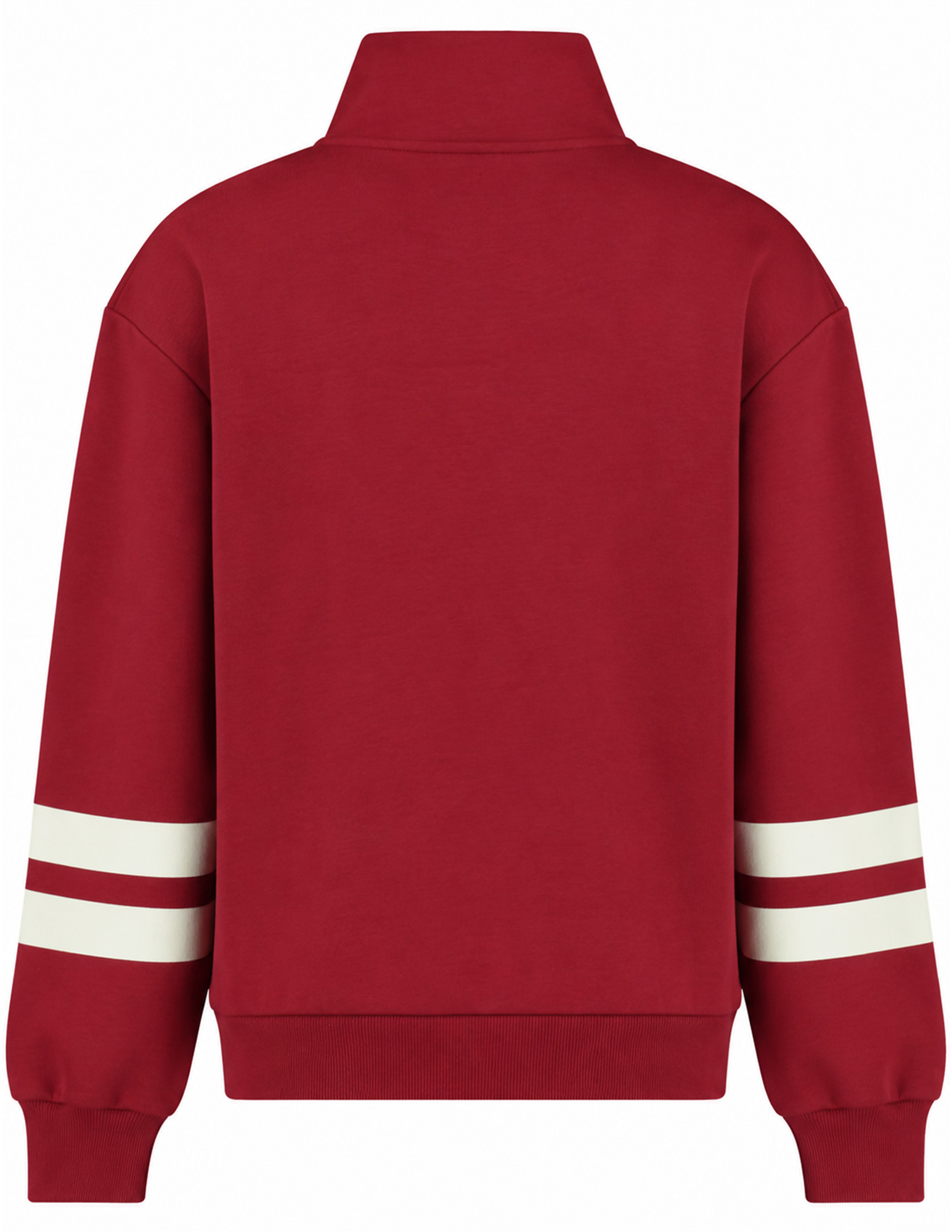 Colourful Rebel Sweater Crusive halfzip WS418569 Rood