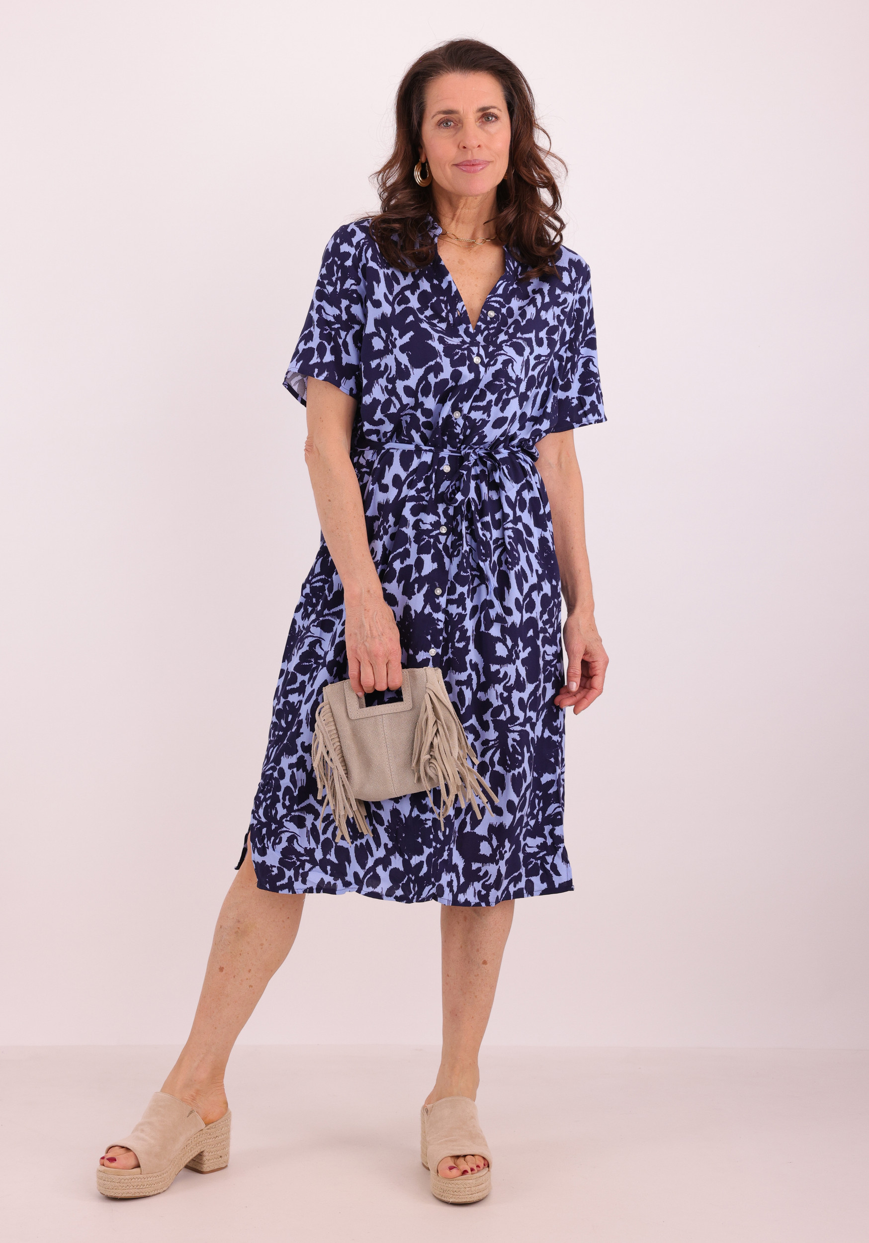 ONLY Jurk Yasmin 15357241 Donker blauw