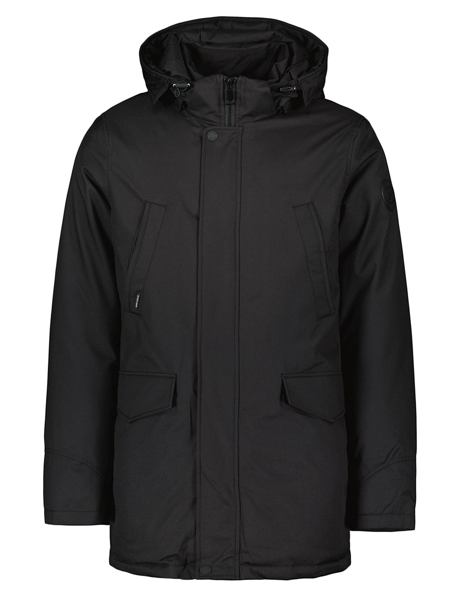 AIRFORCE Winterjas slimfit parka HRM0486 Zwart