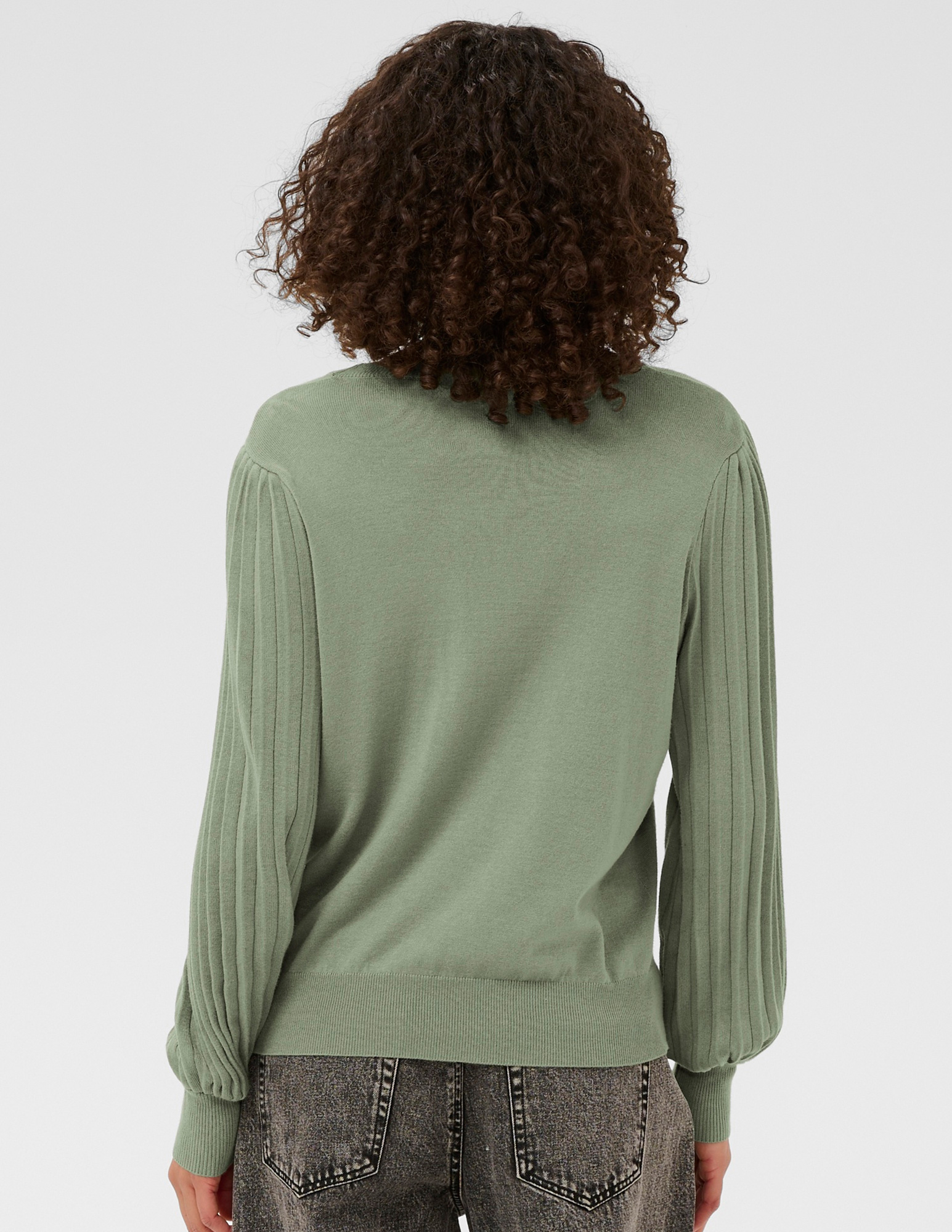 Kaffe Clothing Trui Lone 10507905 Midden groen