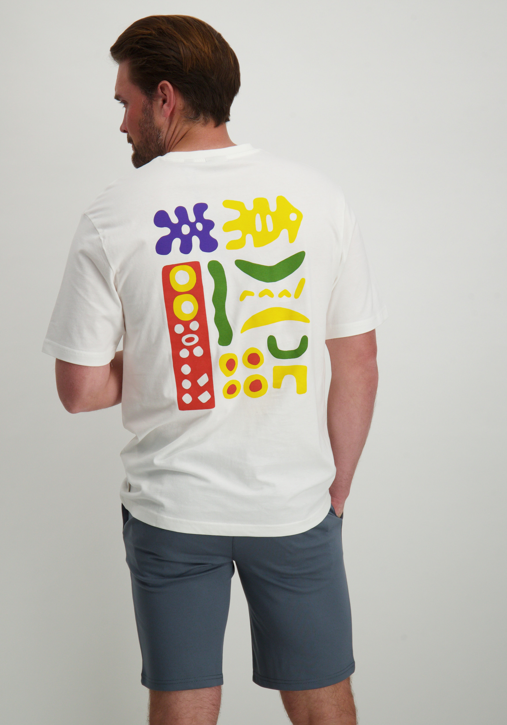 ONLY & SONS T-shirt Malik 22035267 Wit