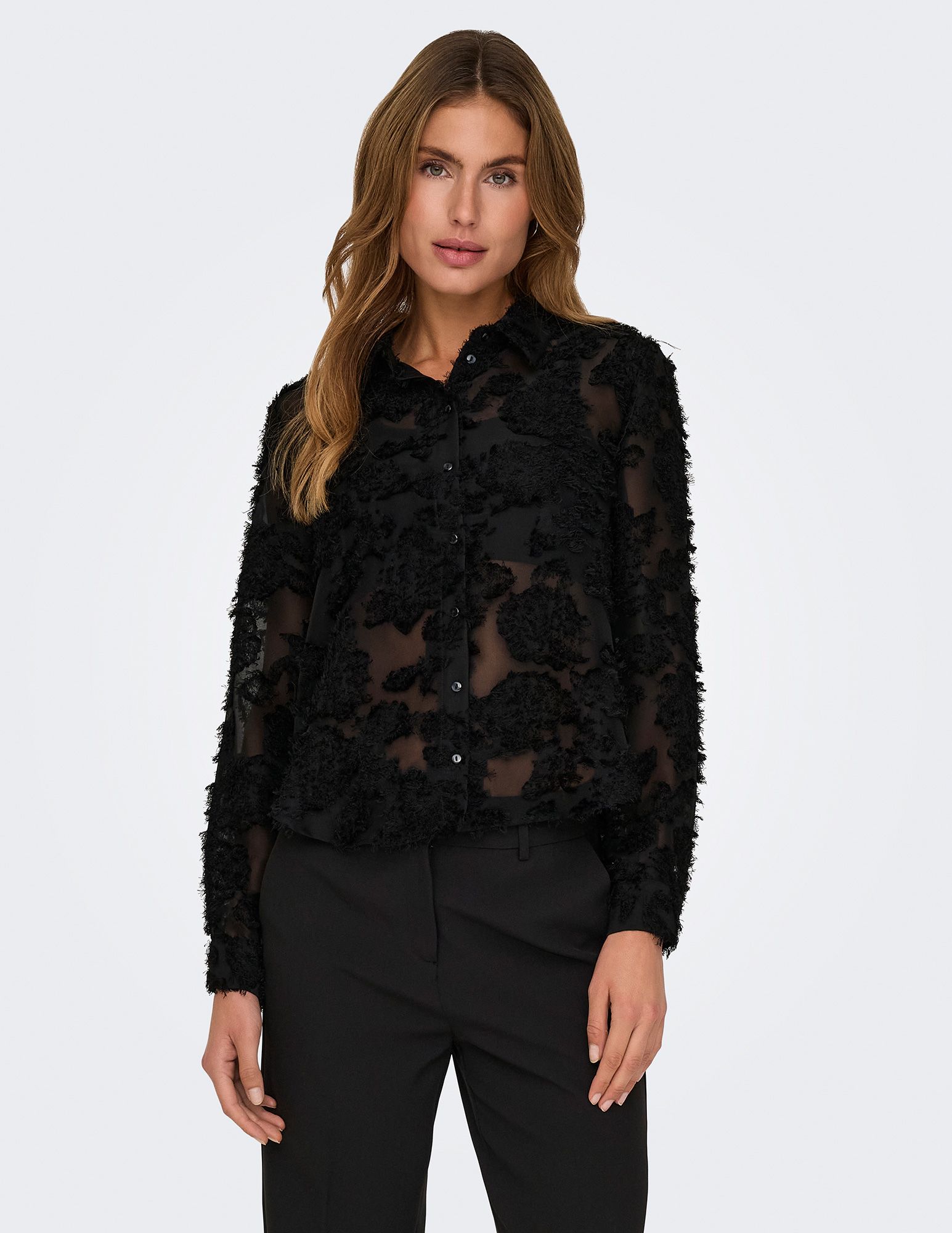 Jacqueline de jonge Blouse Maia 15332572 Zwart