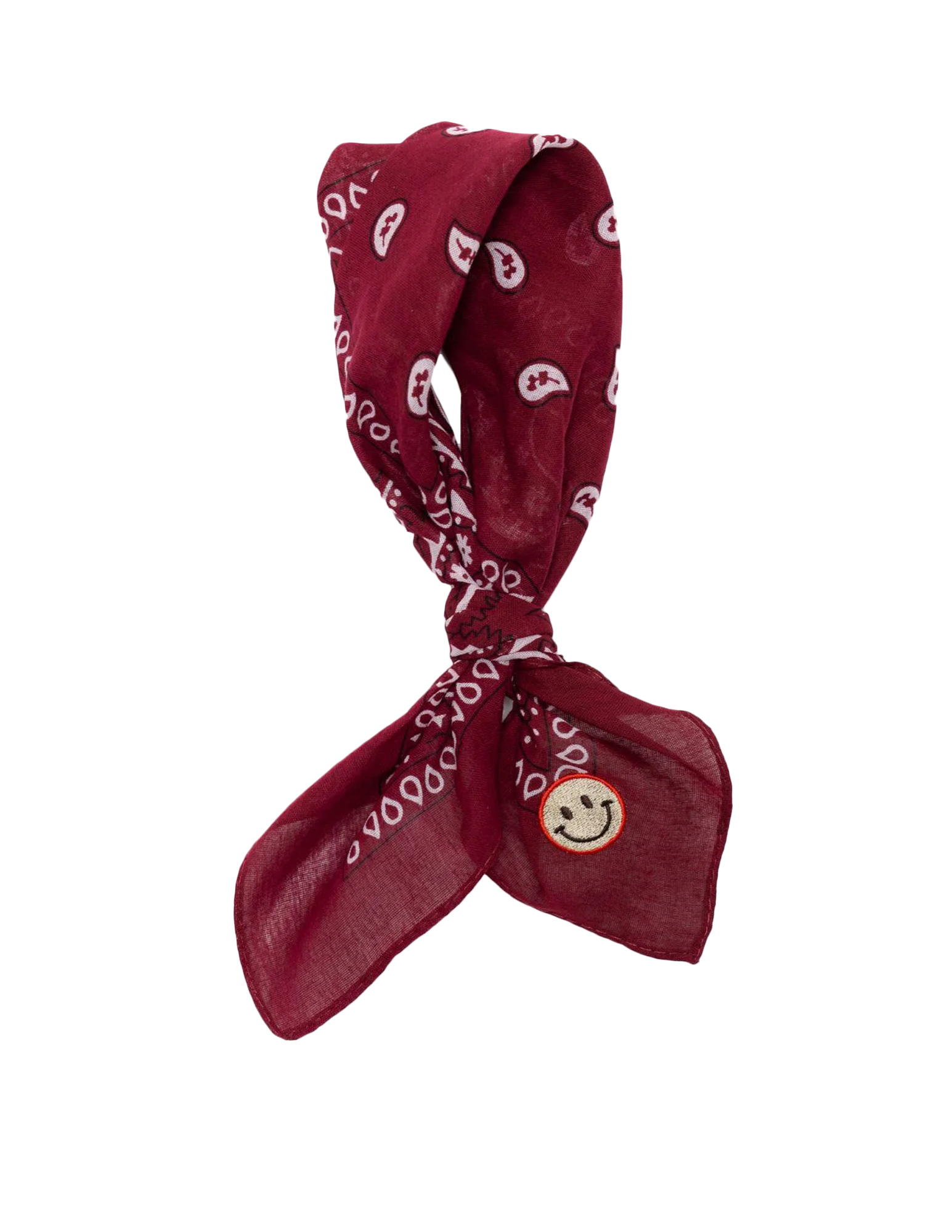 Flora Bandana Bandana SMILEY Bordeaux