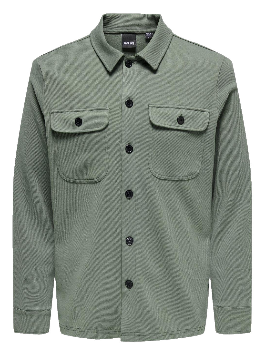 ONLY & SONS Overshirt Newkodyl 22021279 Midden groen