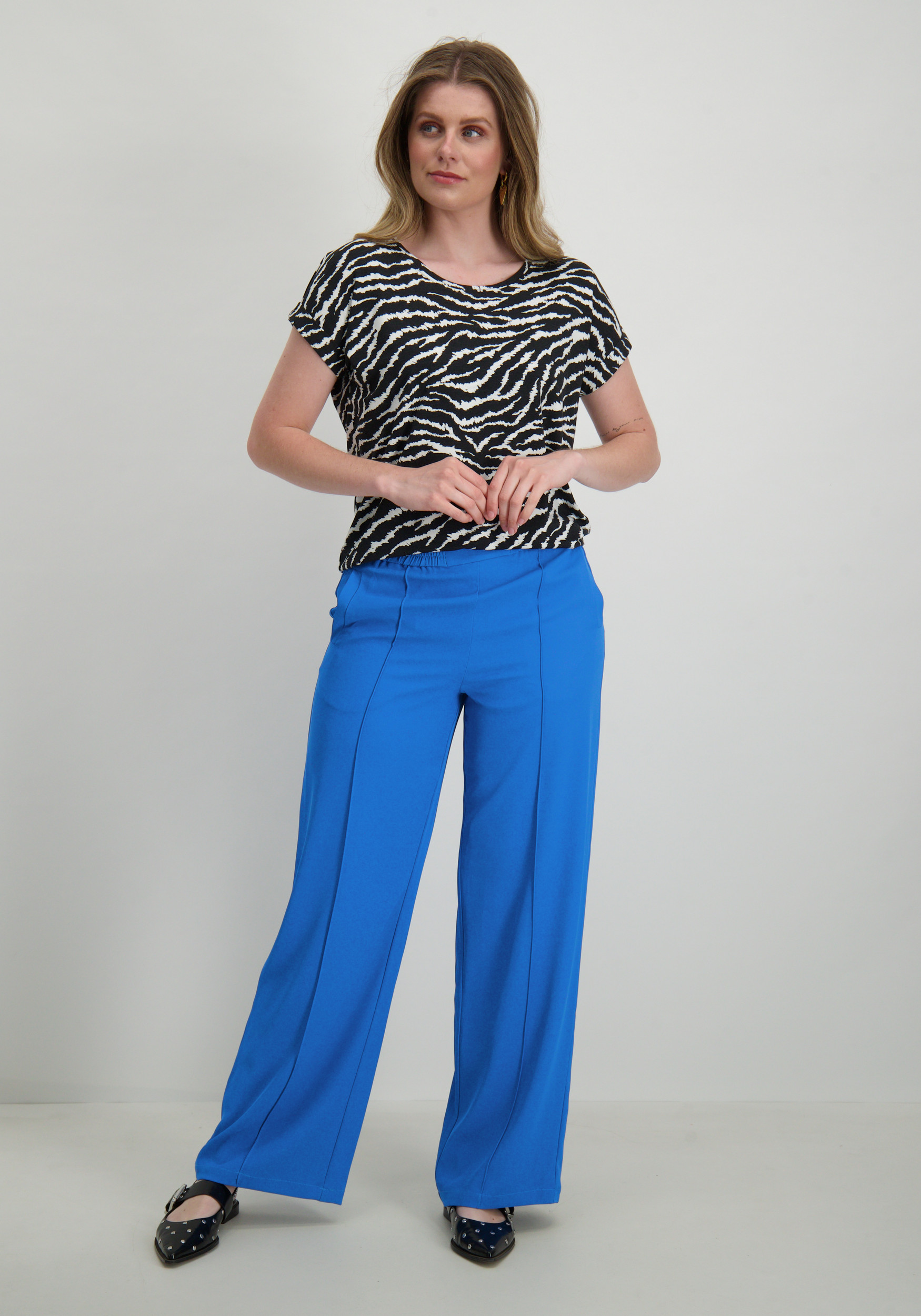 Only T-shirt Moster 15182852 Zwart/Wit