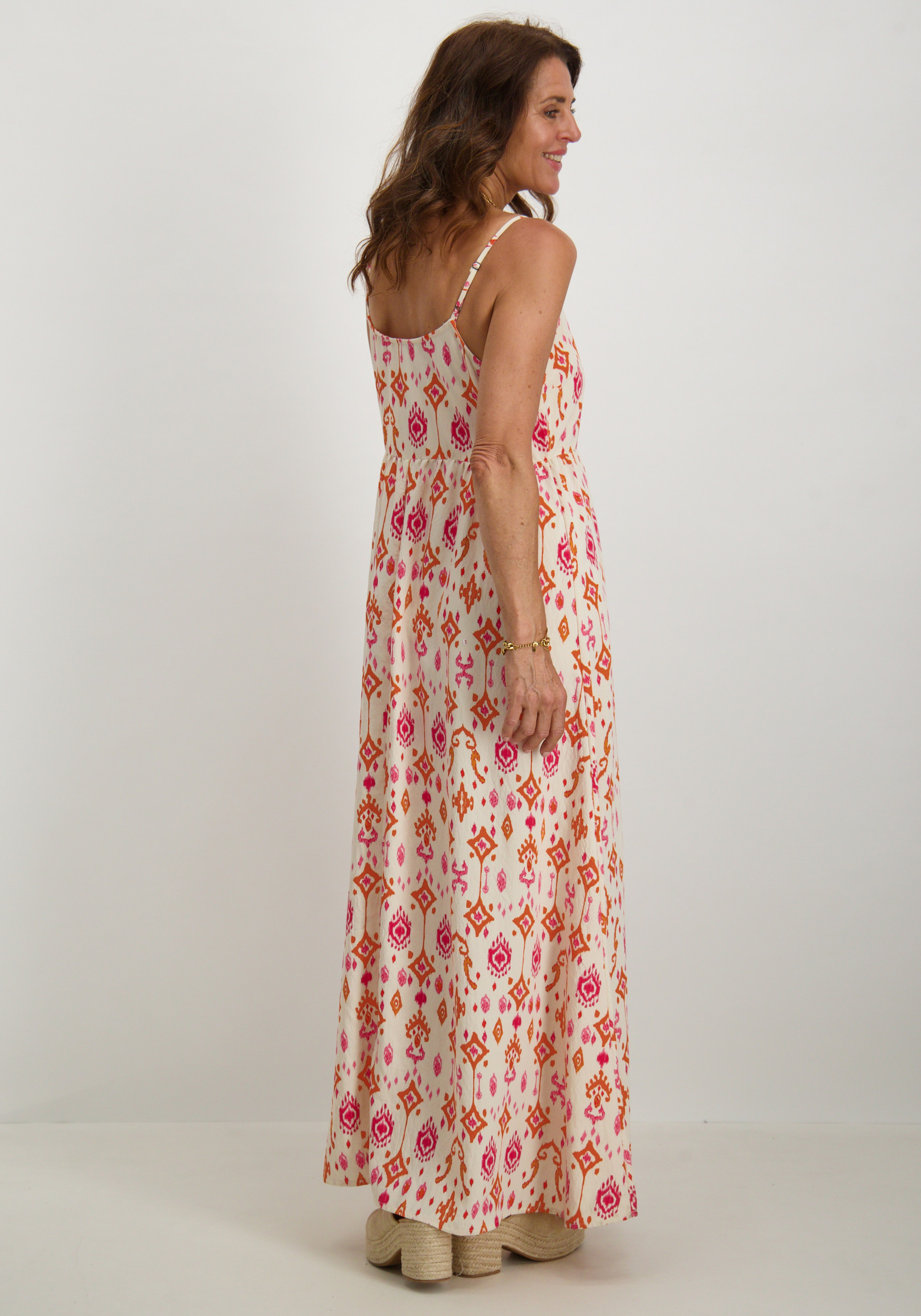 Only Jurk Abiella 15350291 Wolwit-ecru