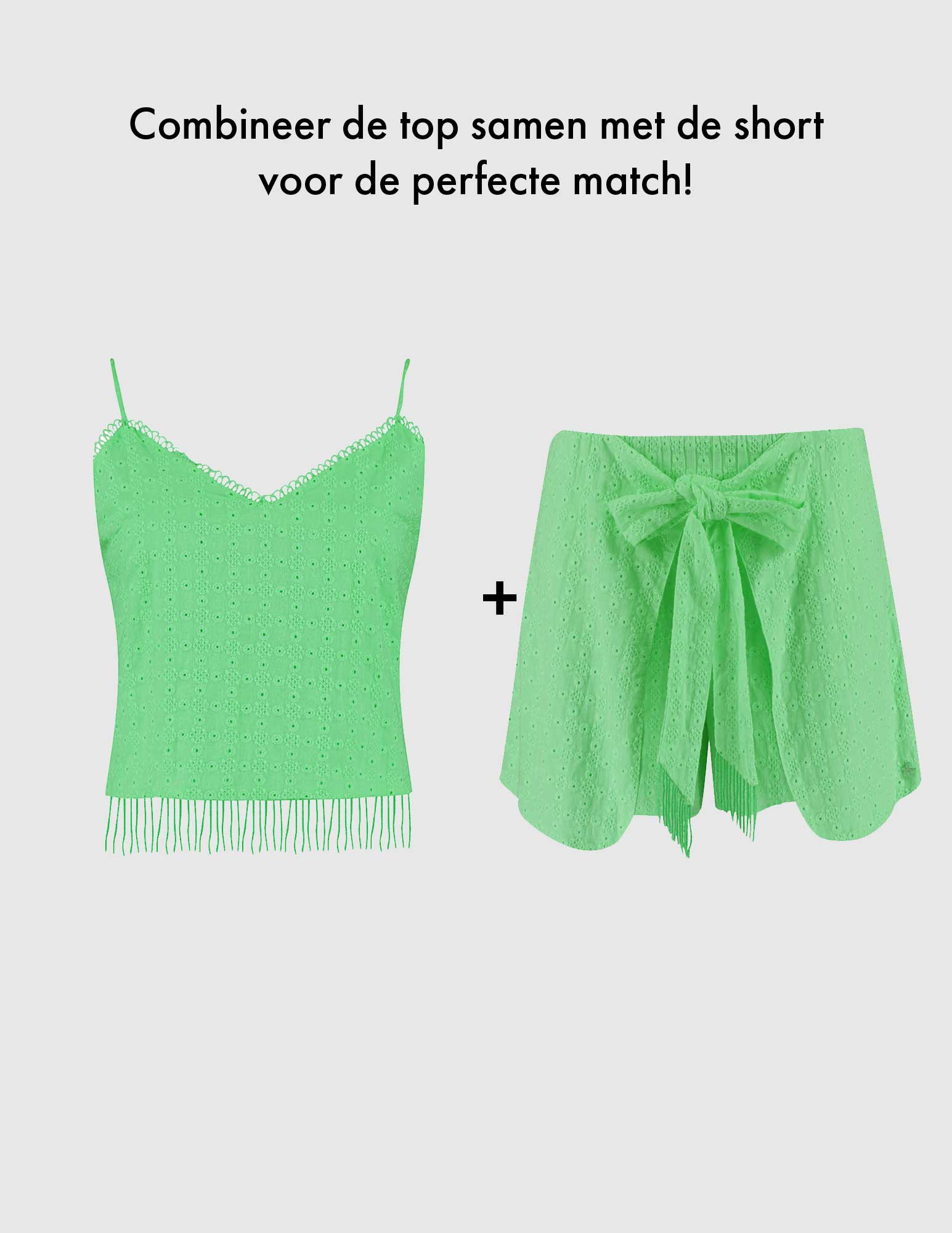 Harper & Yve Short Mila HS24P120 Groen