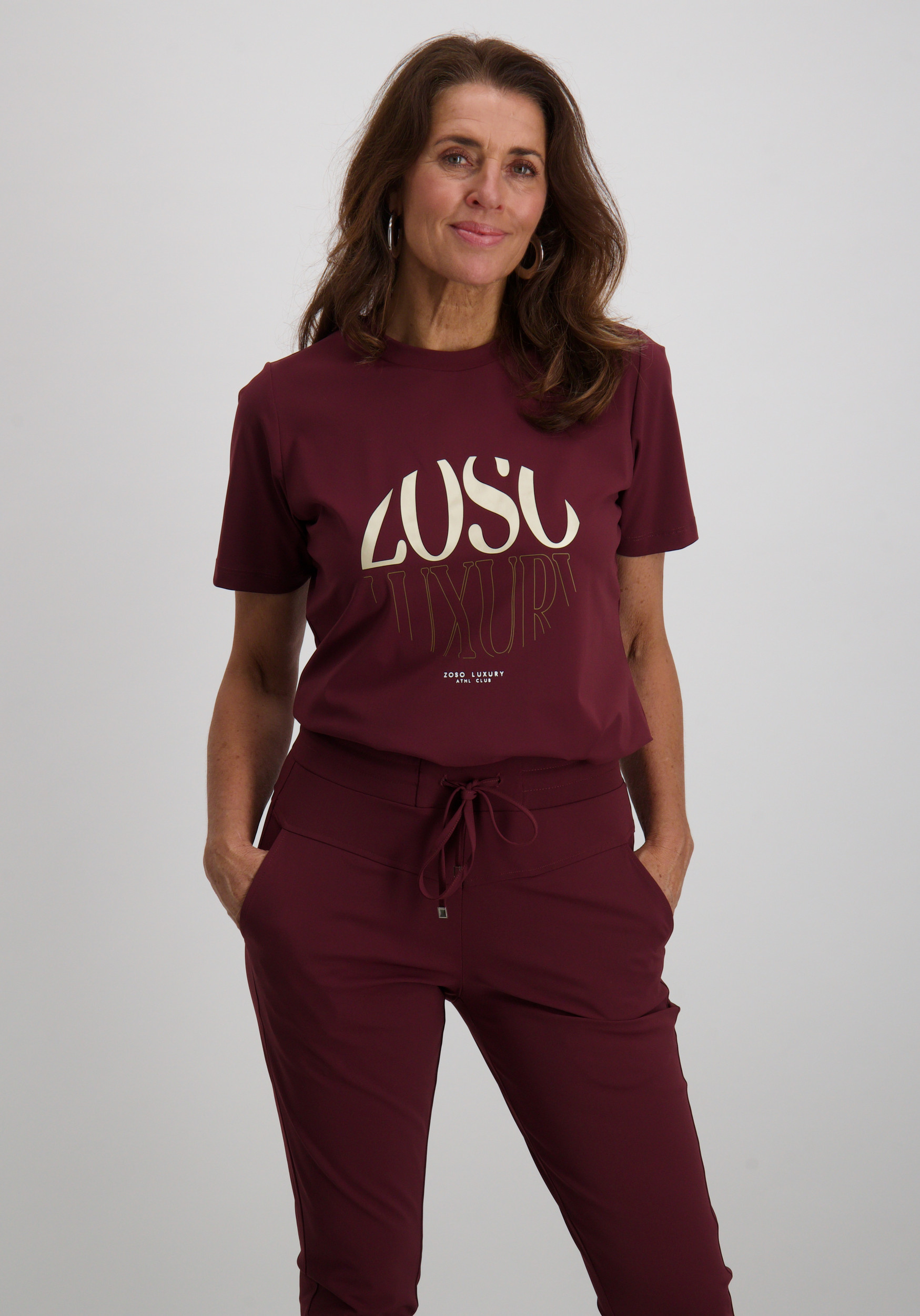 Zoso T-Shirt 255Selma Bordeaux