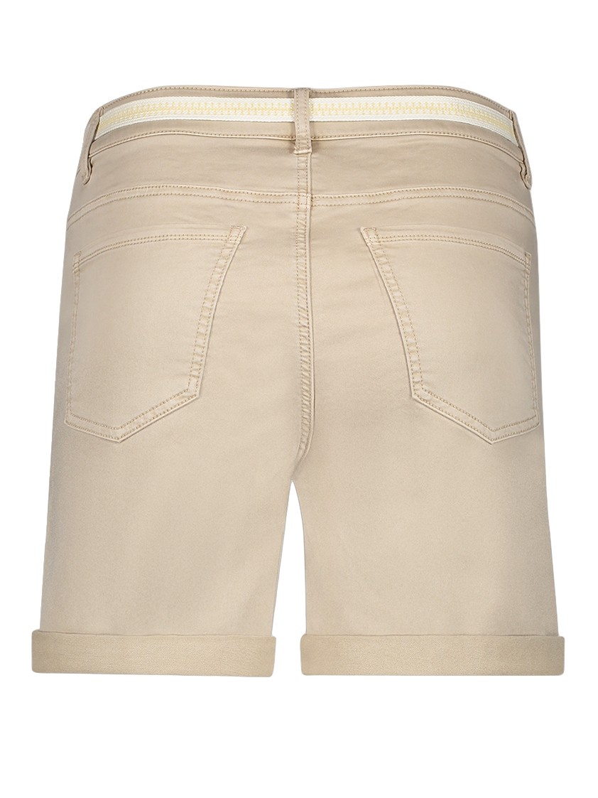Geisha Korter broek met ceintuur 61315-10 Zand
