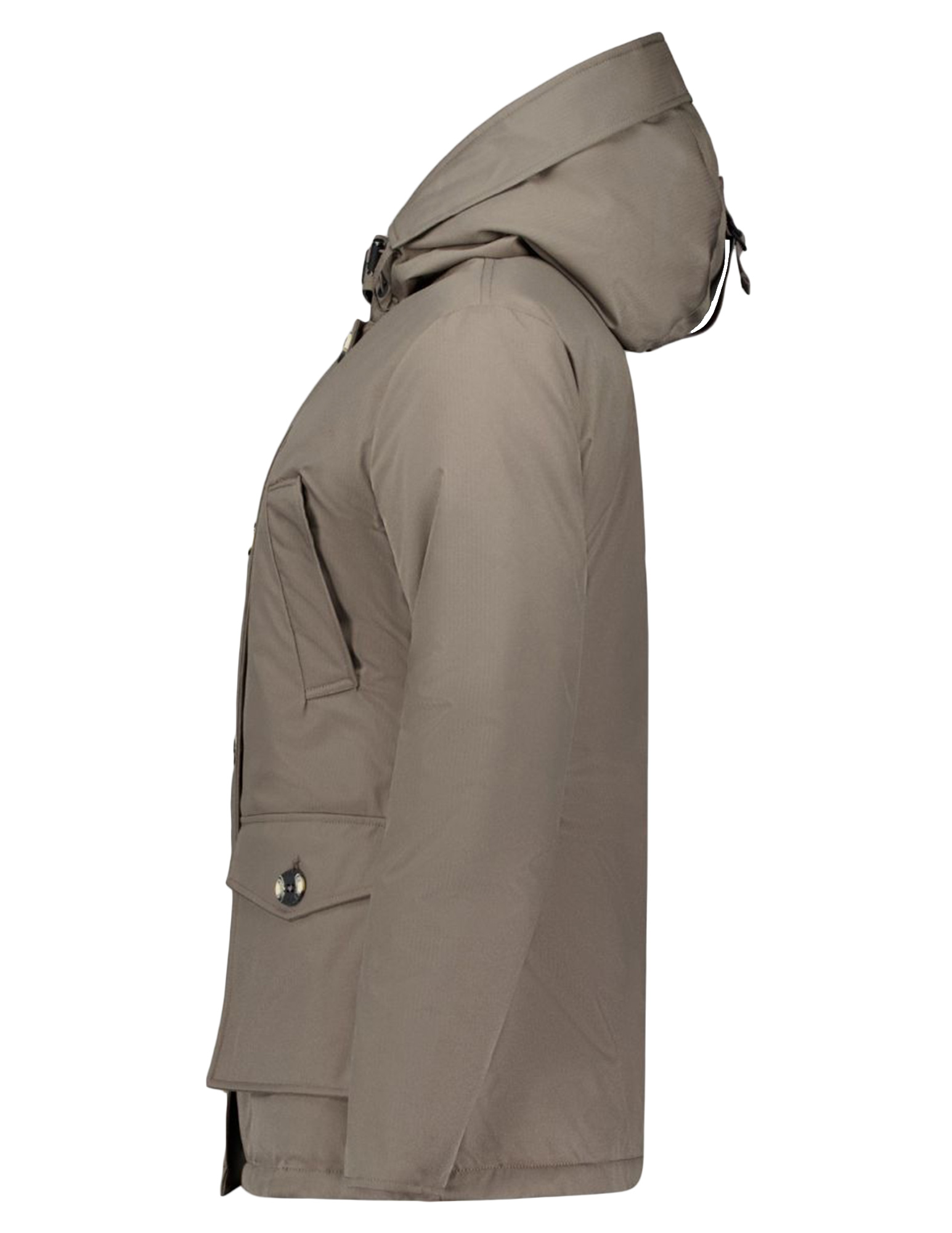 AIRFORCE Winterjas 4 Pocket Parka Herringbone HRW0437 Licht bruin