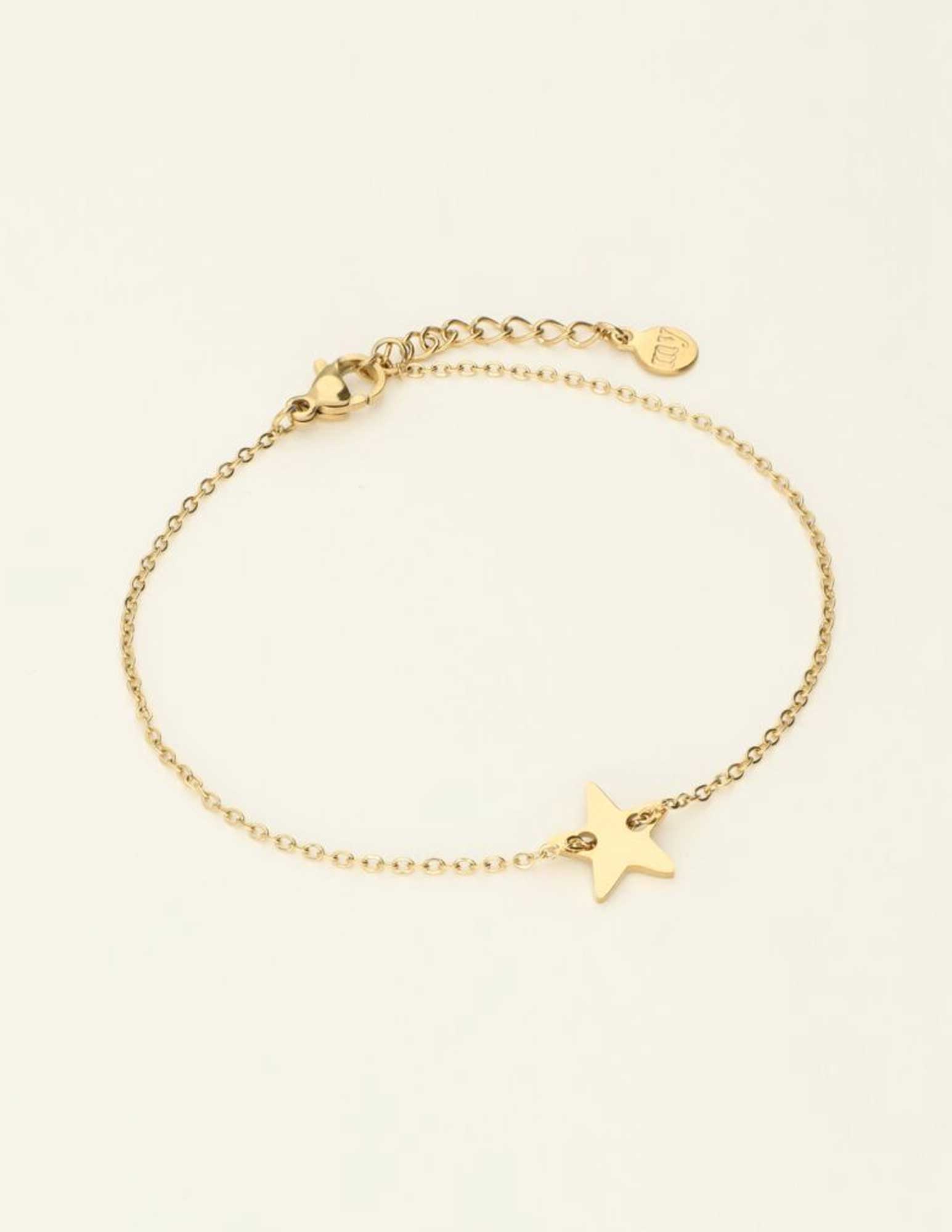 My Jewellery Armband met ster MJ07923 Goud