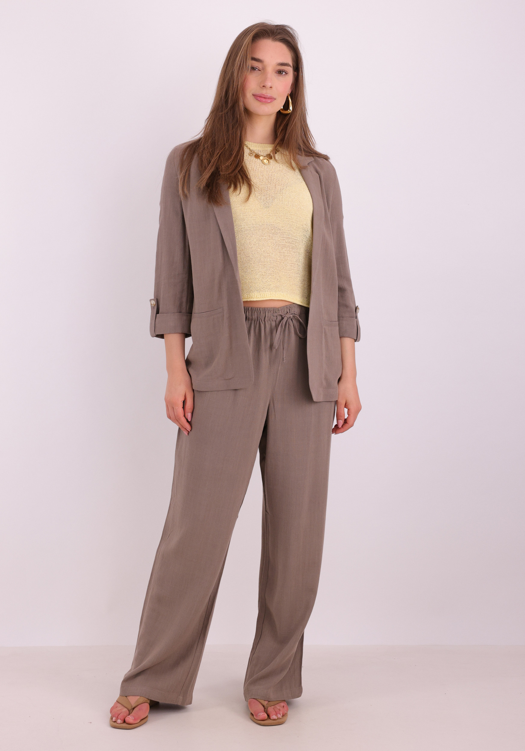 ONLY Broek Siesta 15322263 Licht bruin