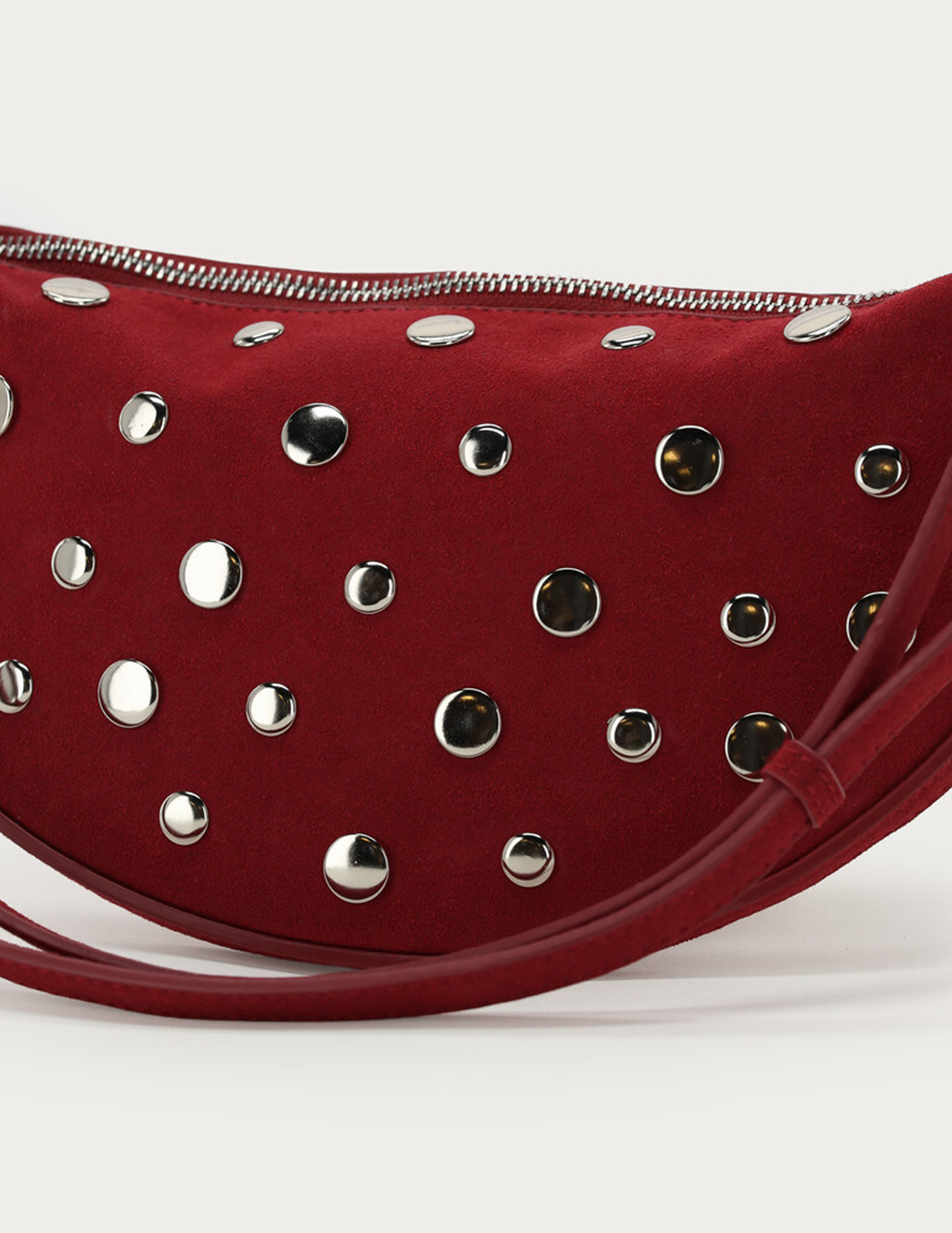 My Jewellery Crossbody tas met studs MJ14750 Rood
