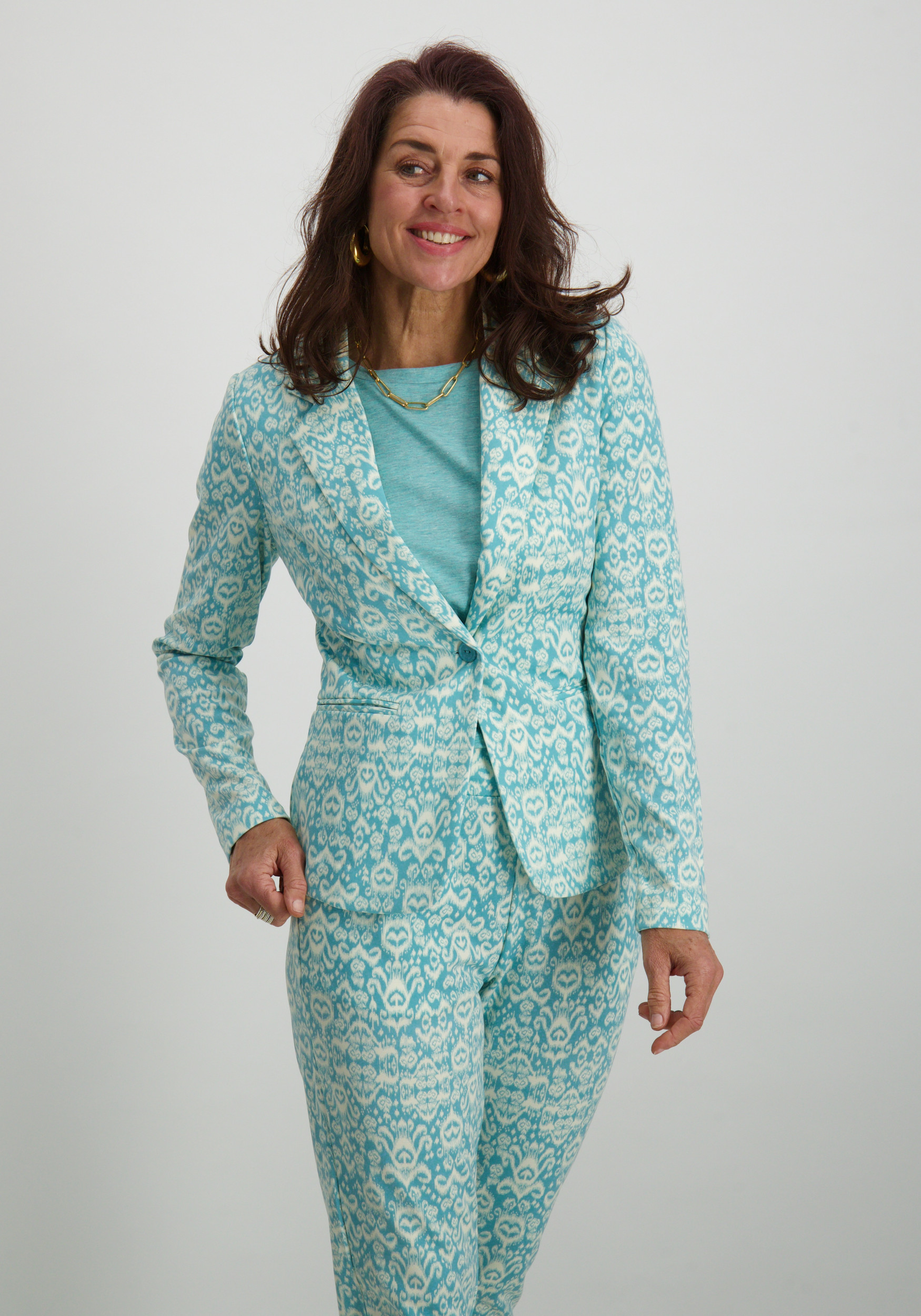 Ichi Blazer Kate 20121145 Licht blauw