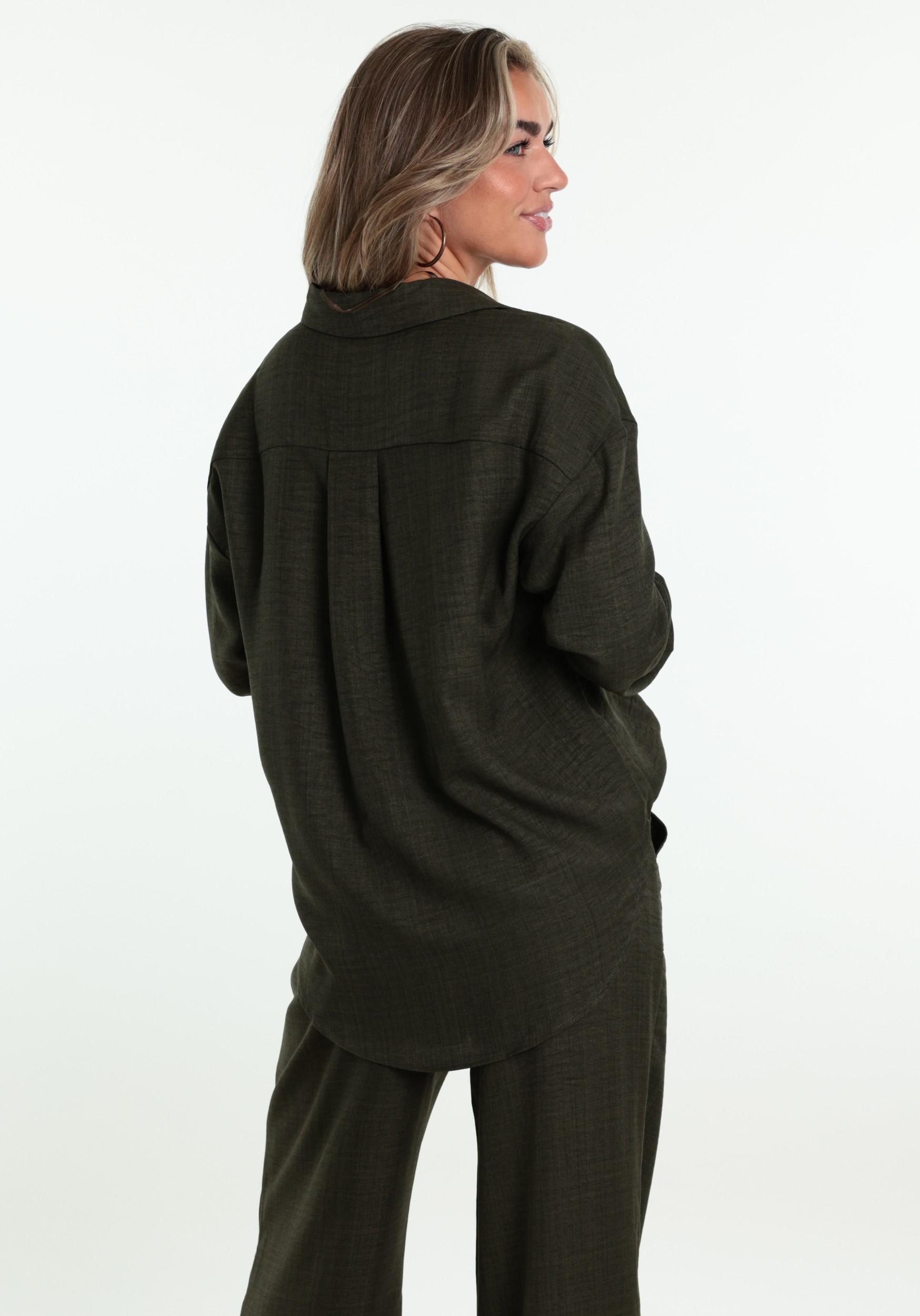 VERO MODA Blouse Melaney queeny 10316389 Donker groen