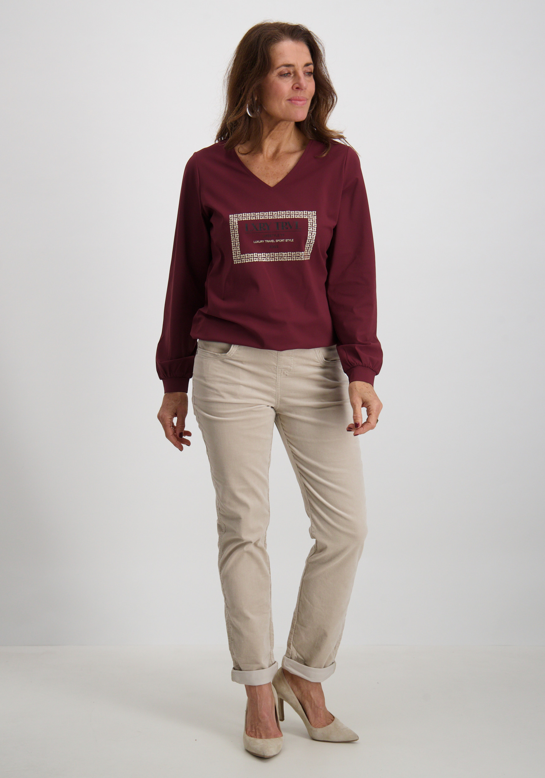 Zoso T-shirt 255Fame Bordeaux