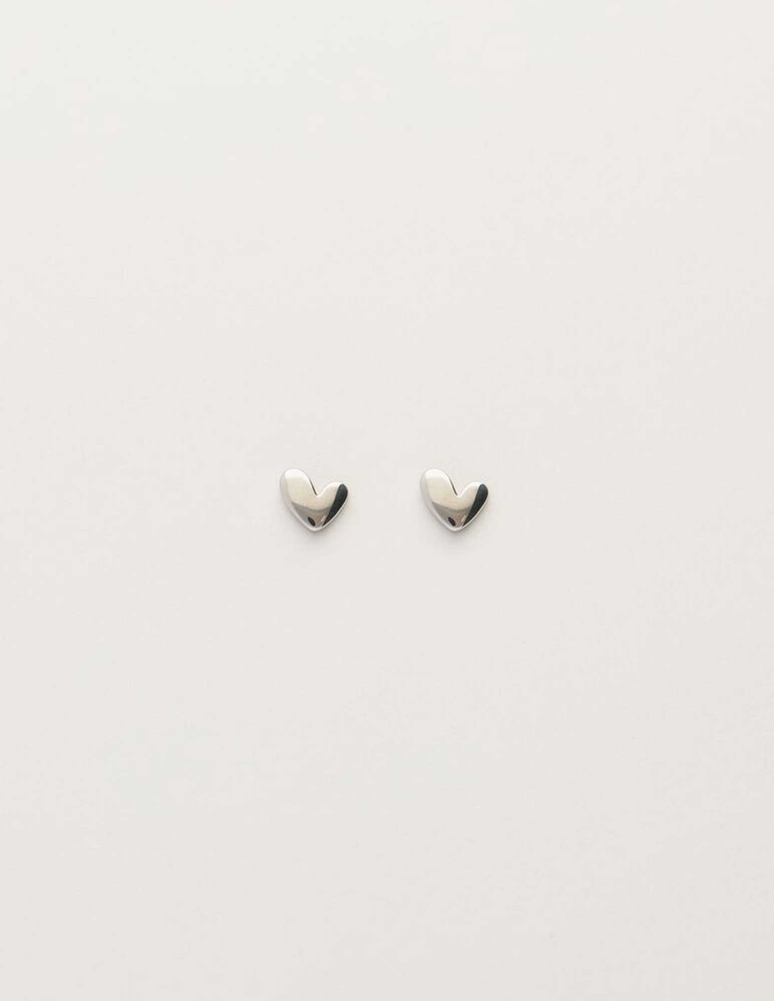 My Jewellery Studs hart groot MJ10321 Zilver