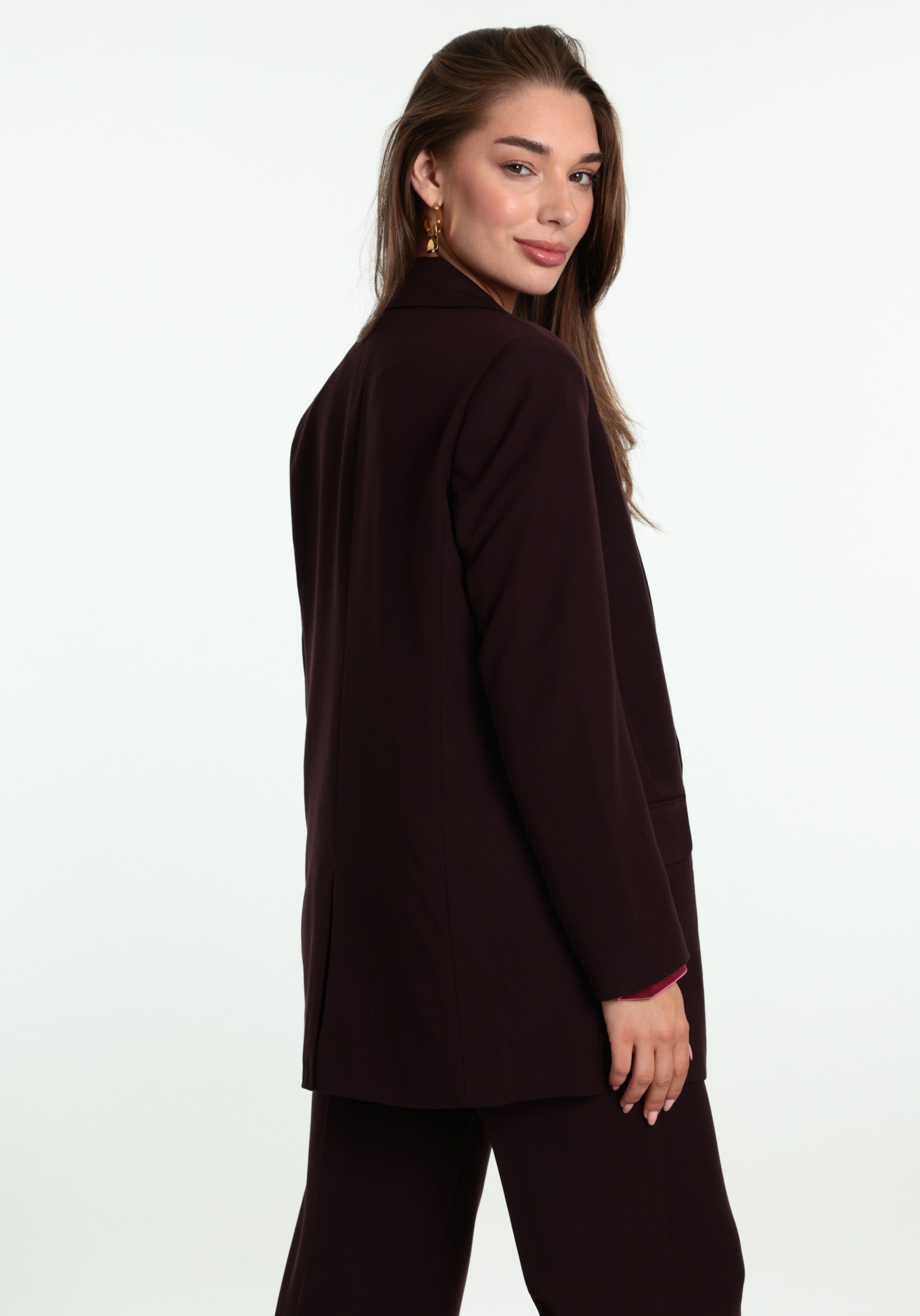 ONLY Blazer Hattie-lana 15318088 Donker Paars