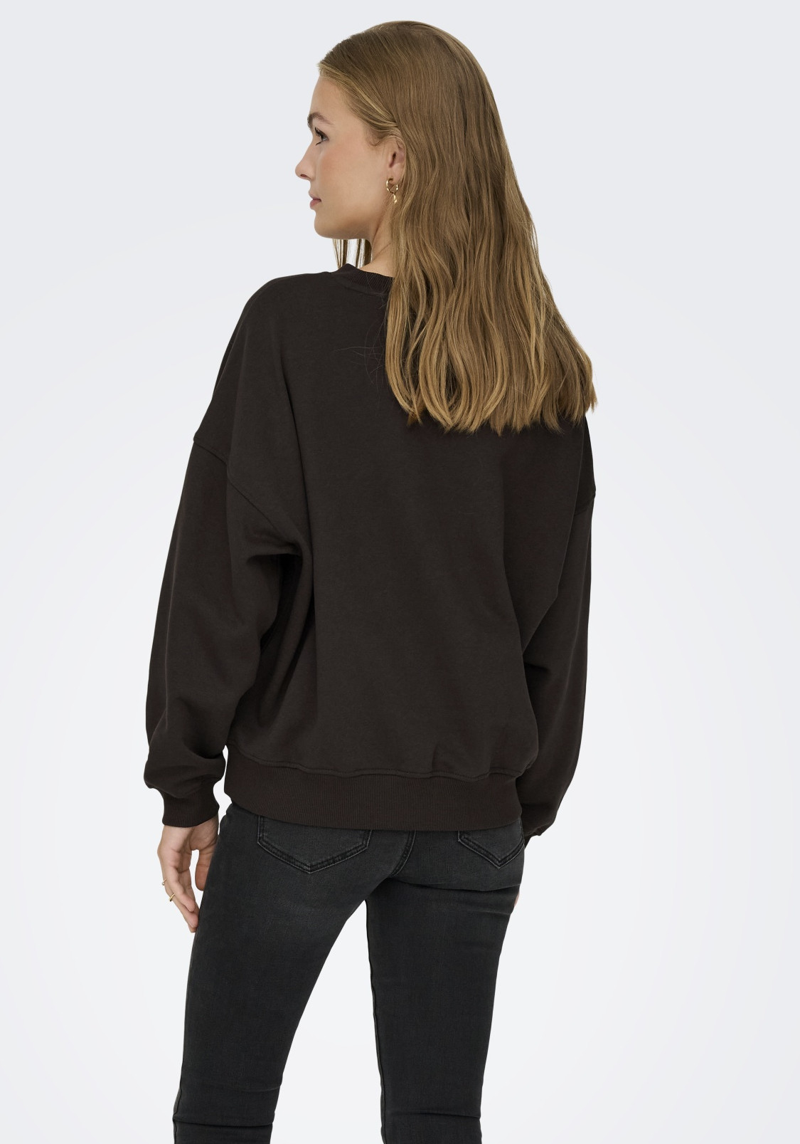 Jacqueline de jonge Sweater Mesa 15370526 Donker bruin