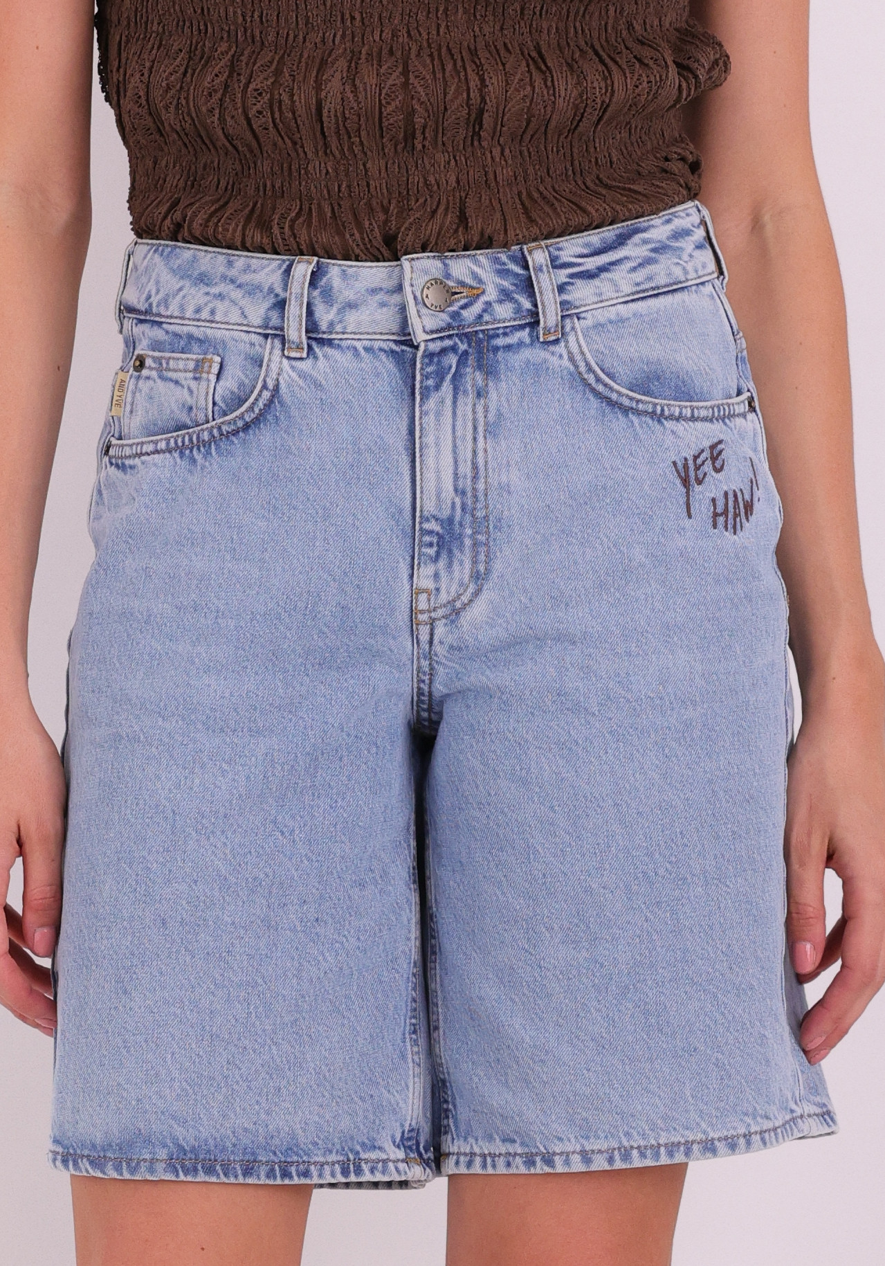 Harper & Yve Short Fayra SS6Z106 Licht blauw