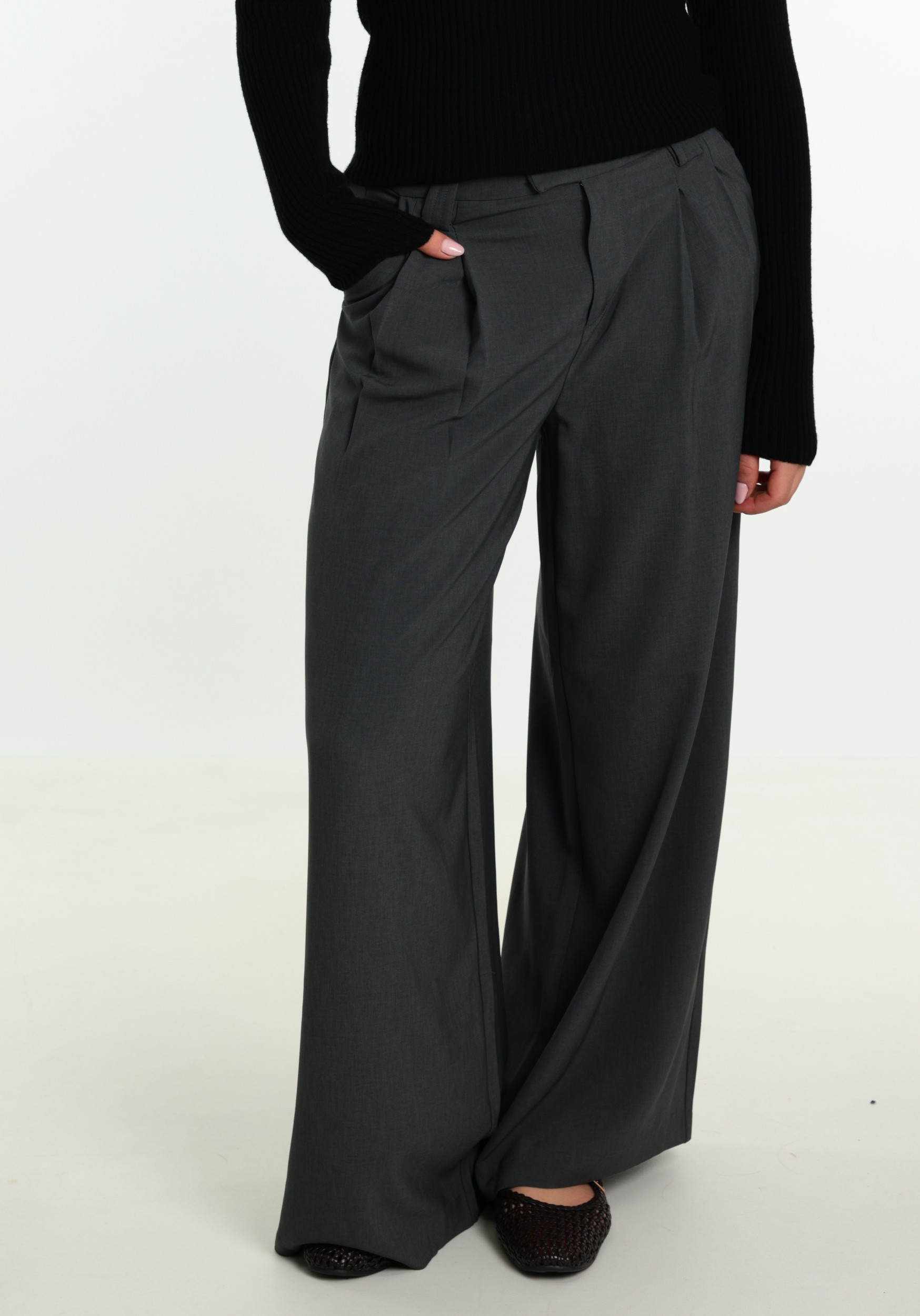 ONLY Broek Svea 15331532 Donker Grijs