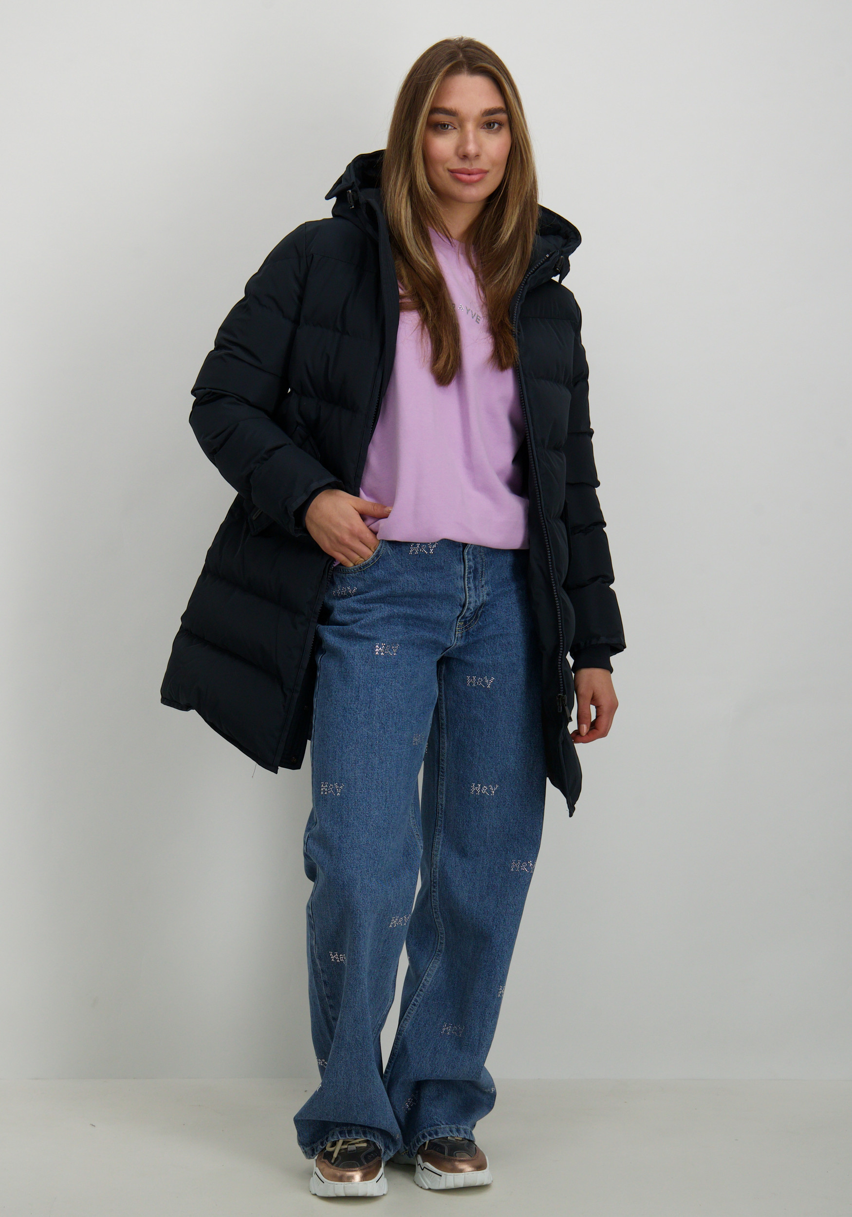 AIRFORCE Gewatteerde jas Jade FRW0623 Donker blauw