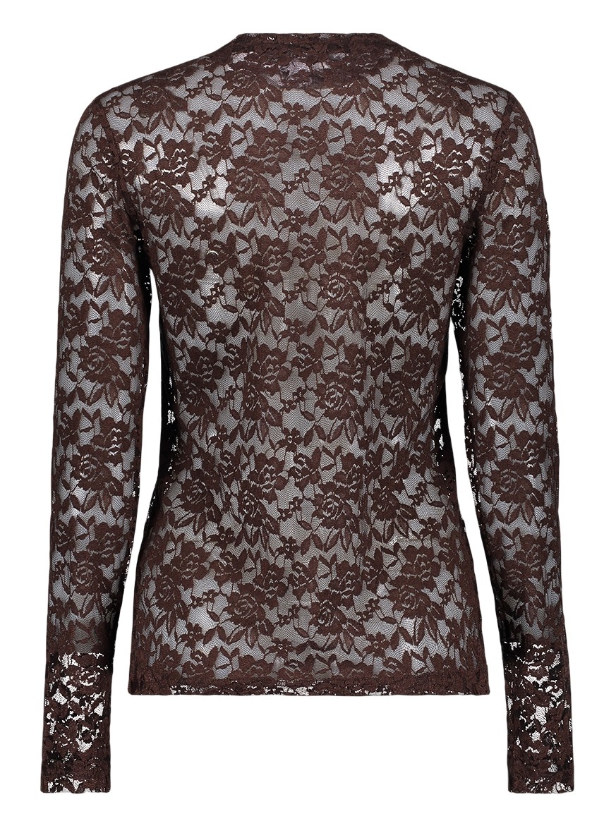 Geisha Top Lace 62581-14 Donker bruin