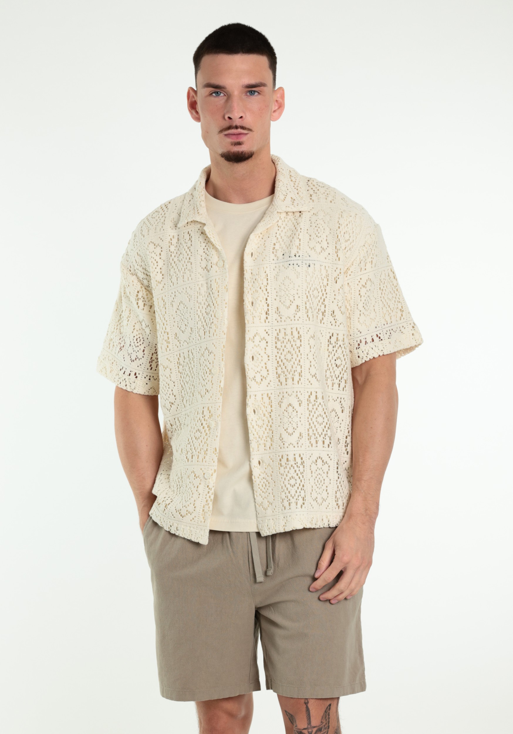 ONLY & SONS Overhemd Avon 22037987 Wit