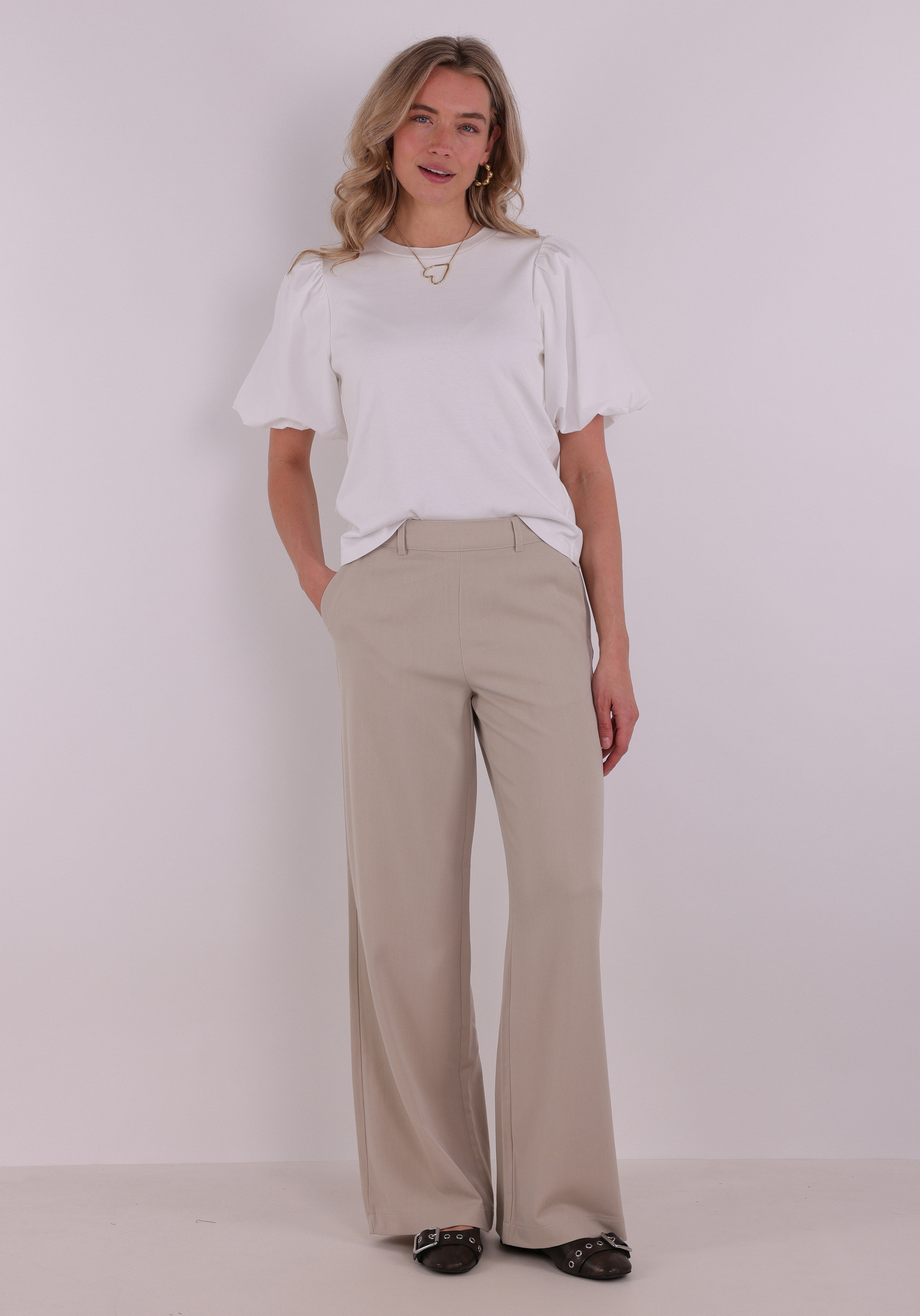 Kaffe Clothing Broek Valley 10511085 Beige