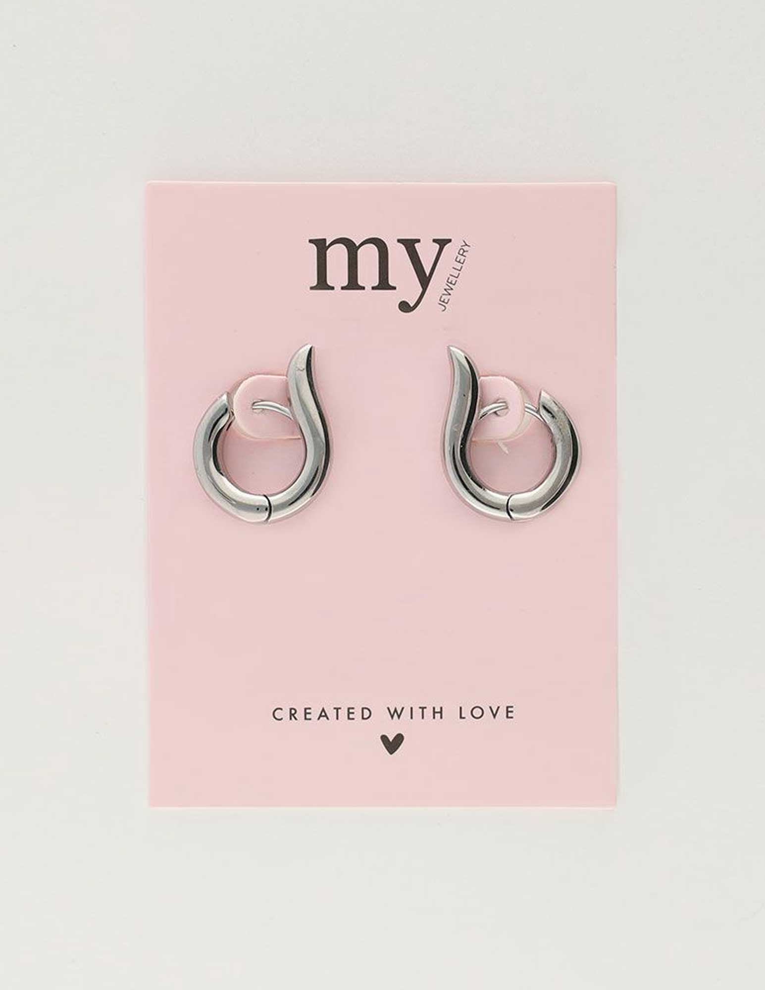 My Jewellery Oorbellen classy MJ10319 Zilver