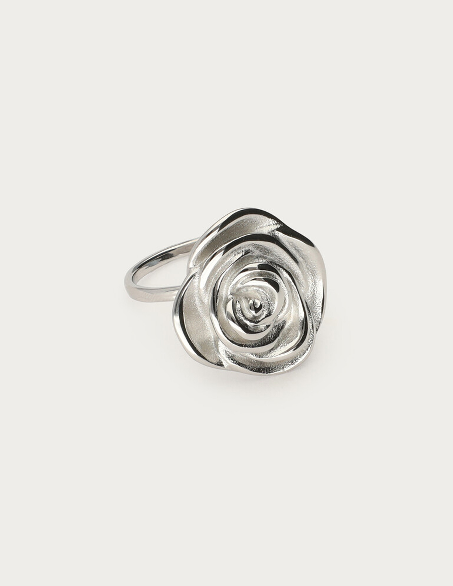 My Jewellery Sunrocks statement ring roos MJ12603 Zilver