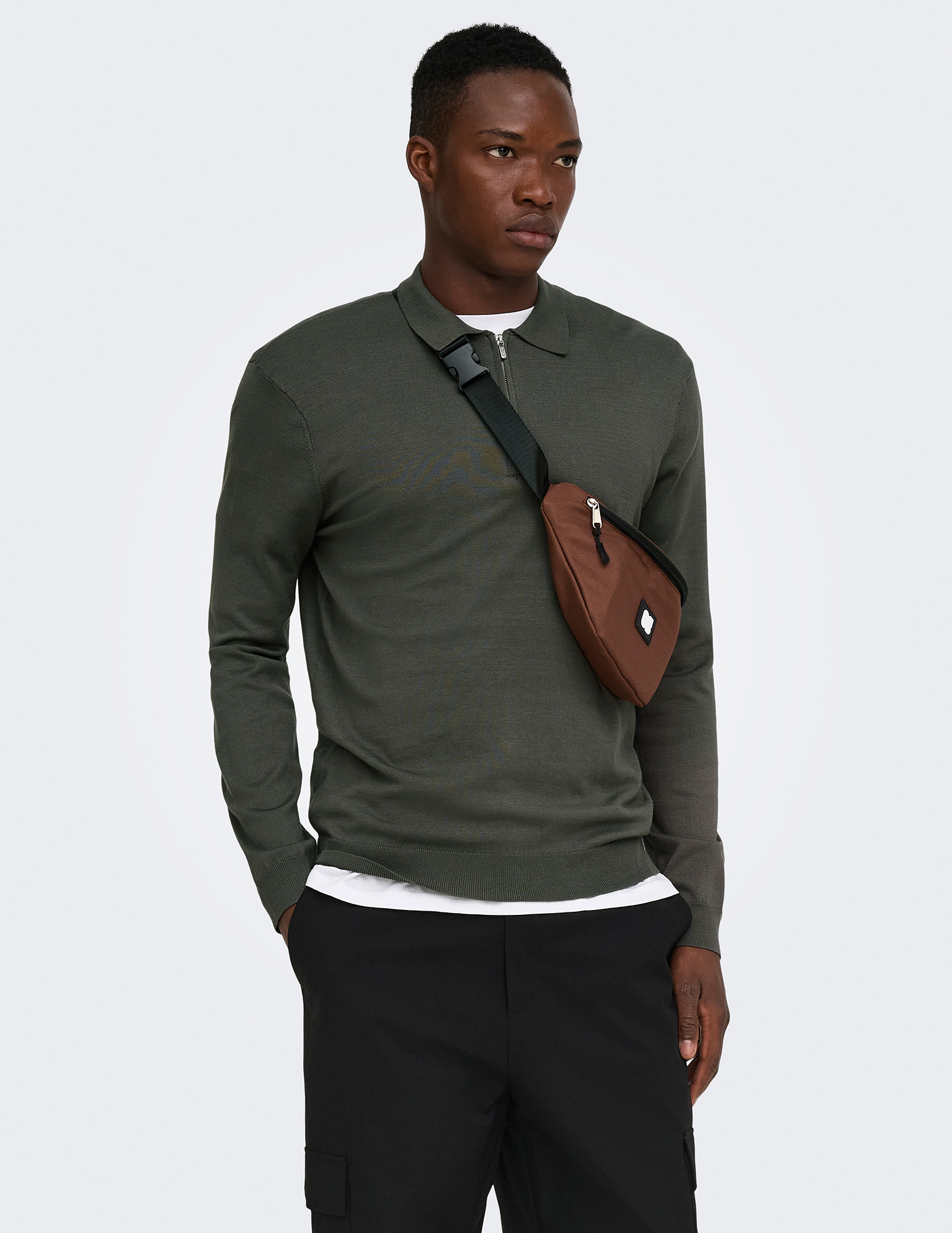 ONLY & SONS Polo Wyler 22034225 Leger Groen