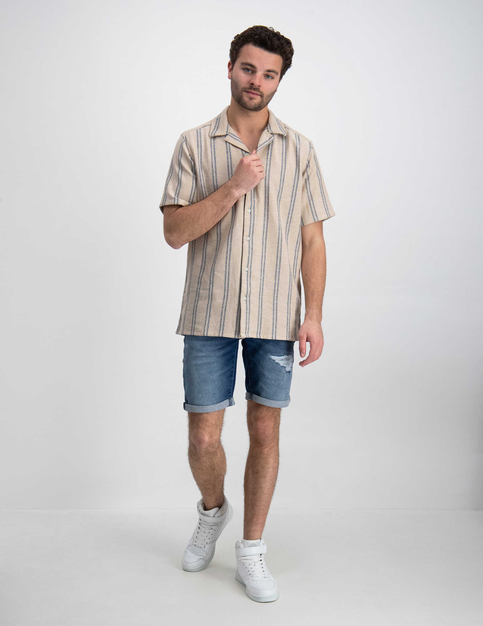 ONLY & SONS Overhemd Trev 22025659 Zand