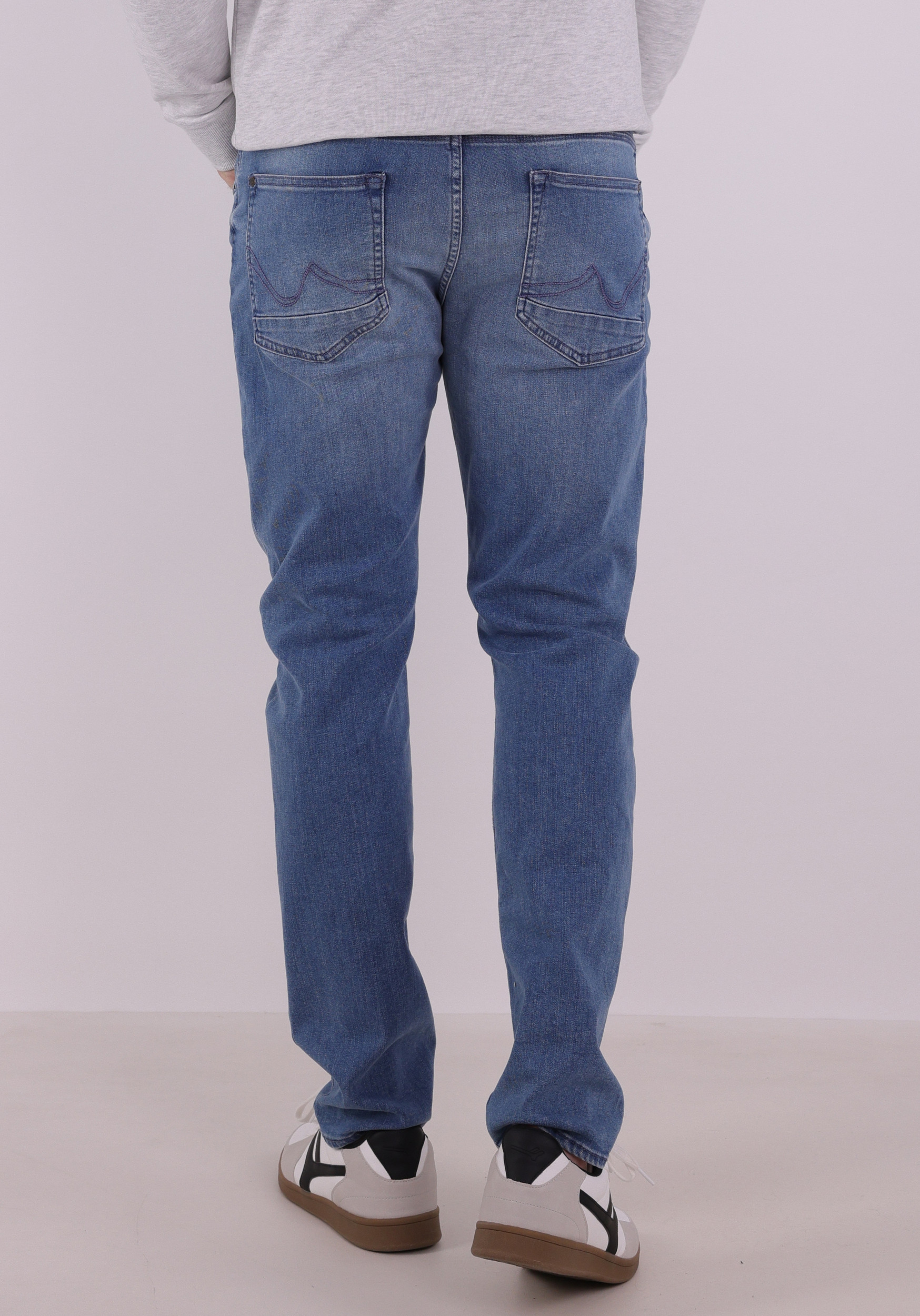 Petrol Jeans Supreme stretch SEAHAM Blauw