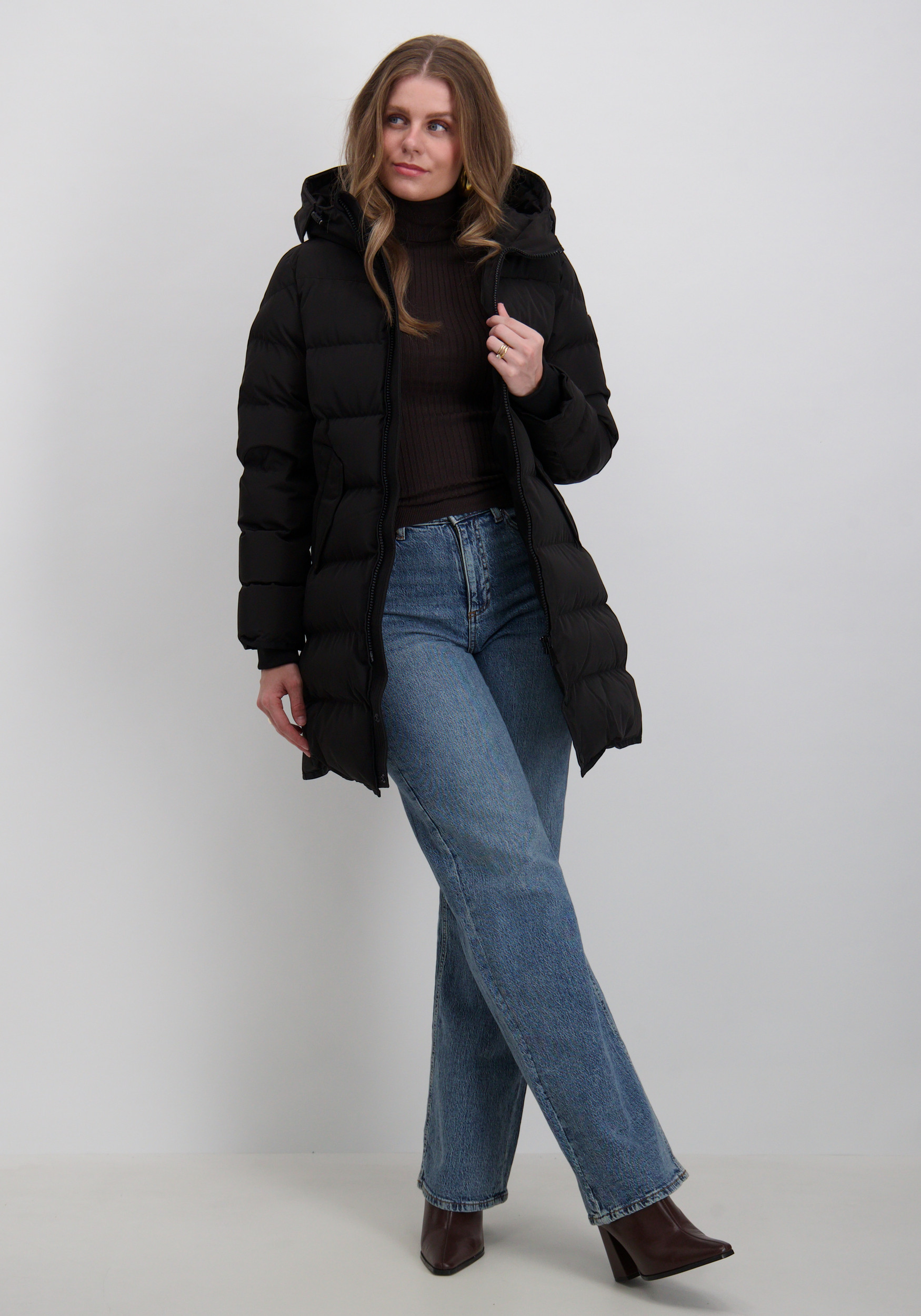 AIRFORCE Gewatteerde jas Jade FRW0623 Zwart