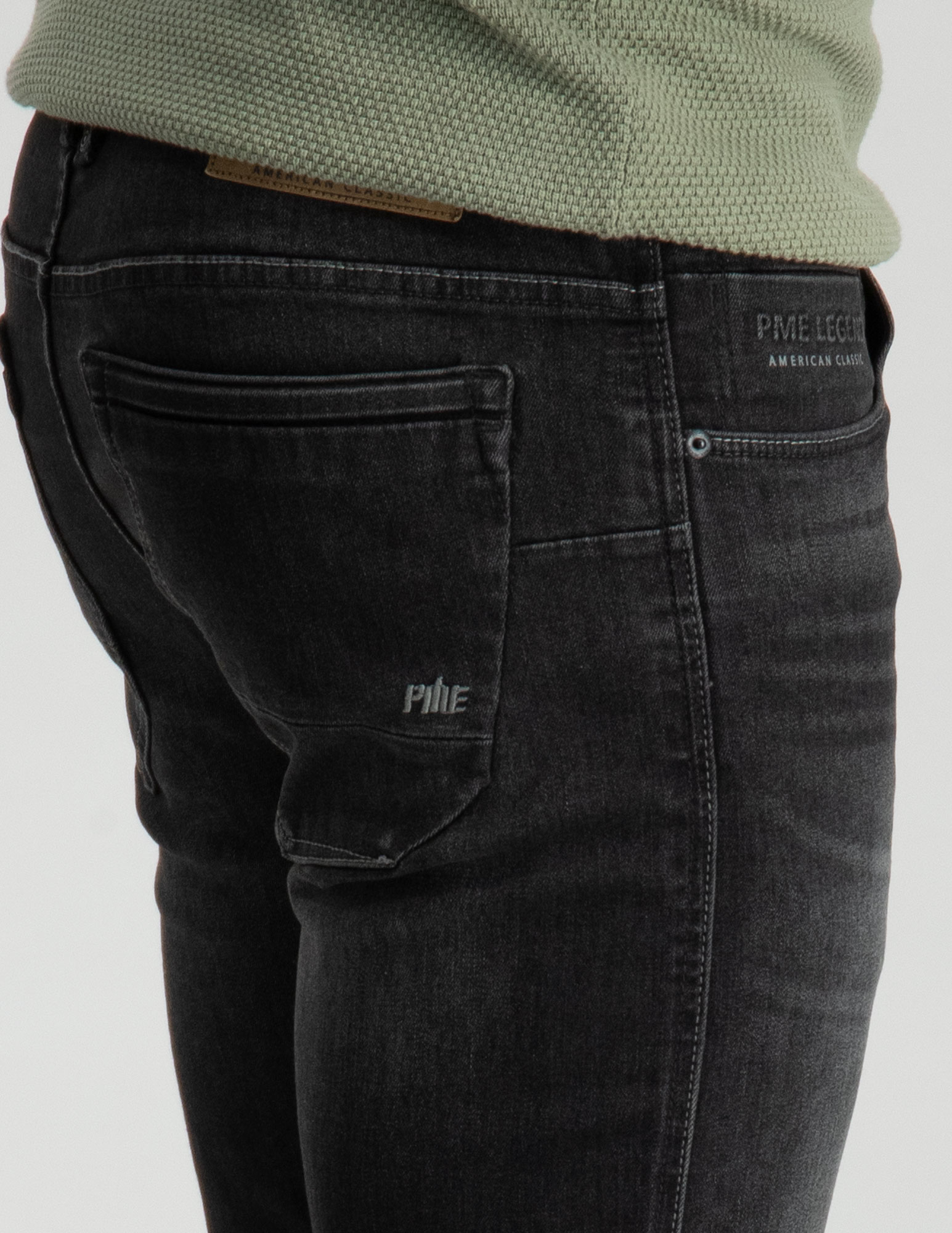 PME Legend Jeans Nightflight PTR120-SMG Donker Grijs